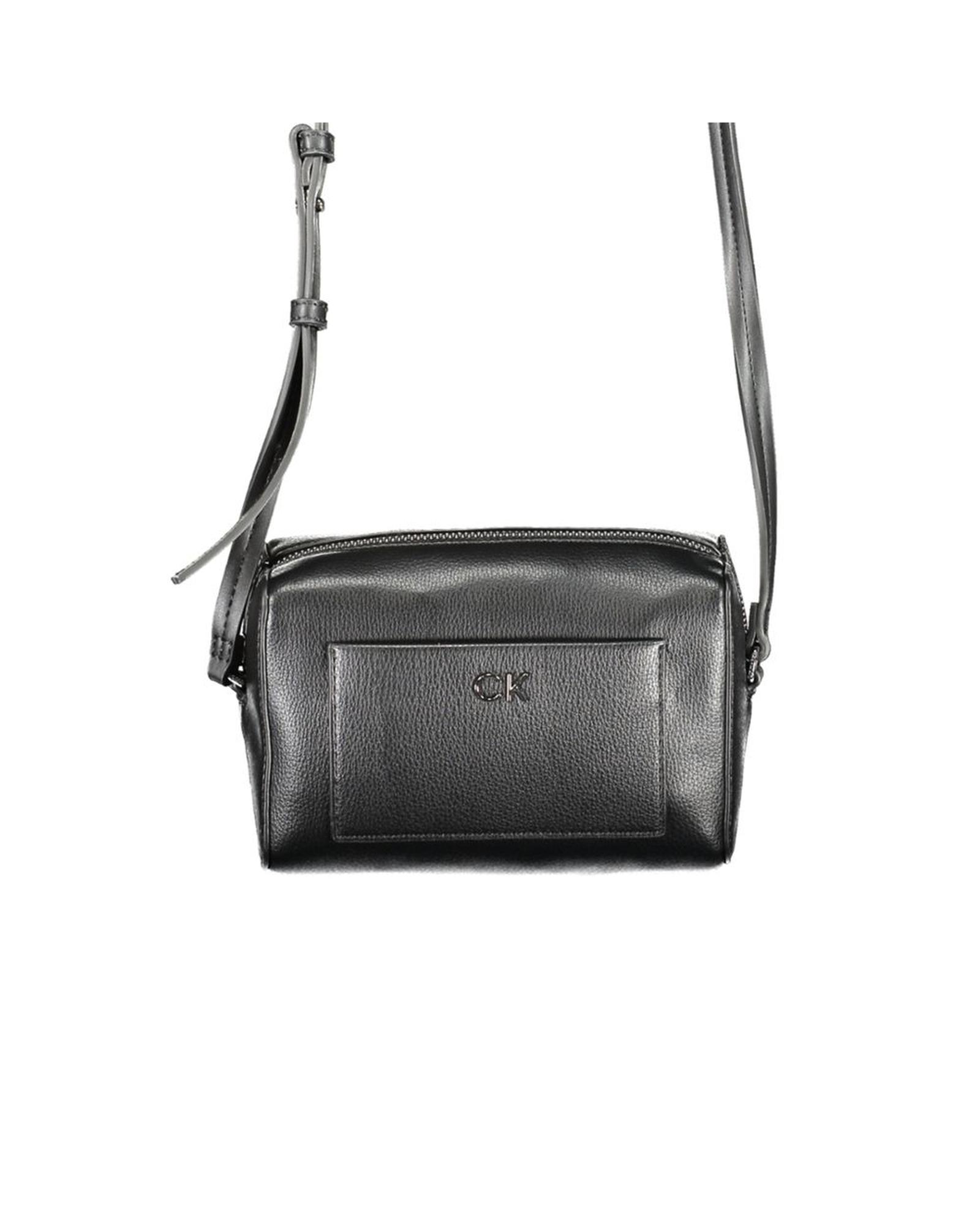 V539-CA-30949-202506161130-00 Calvin Klein Women's Black Polyester Handbag - One Size - Image 1