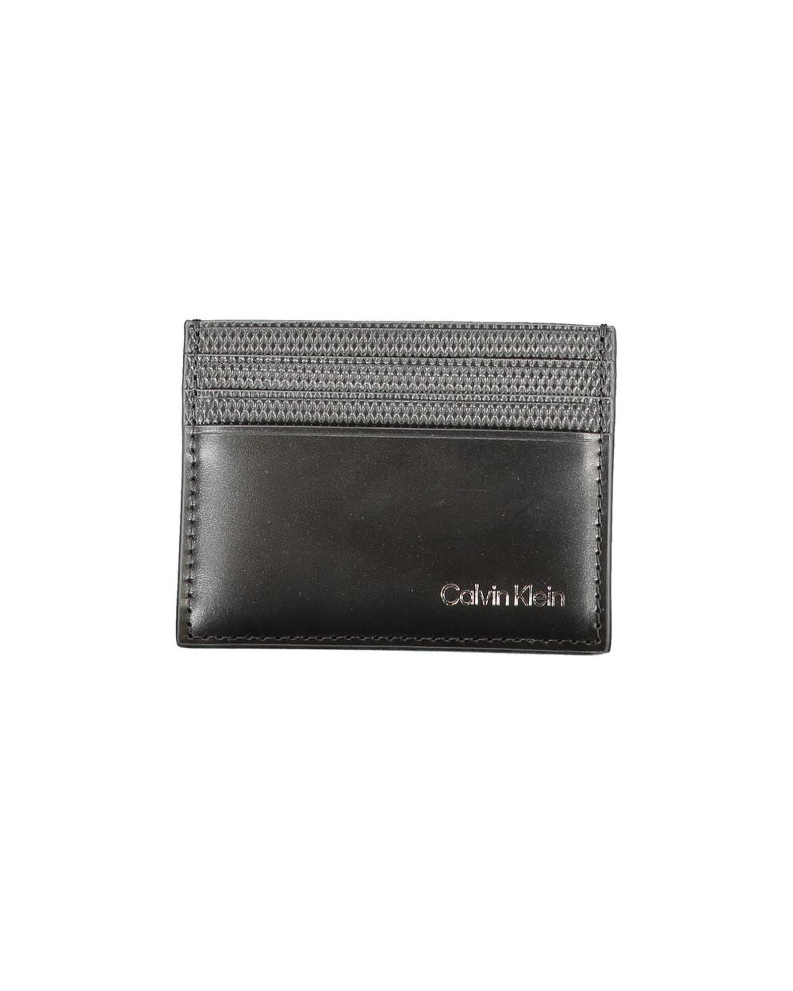V539-CA-30978-202506161131-00 Calvin Klein Men's Black Leather Wallet - One Size - Image 1