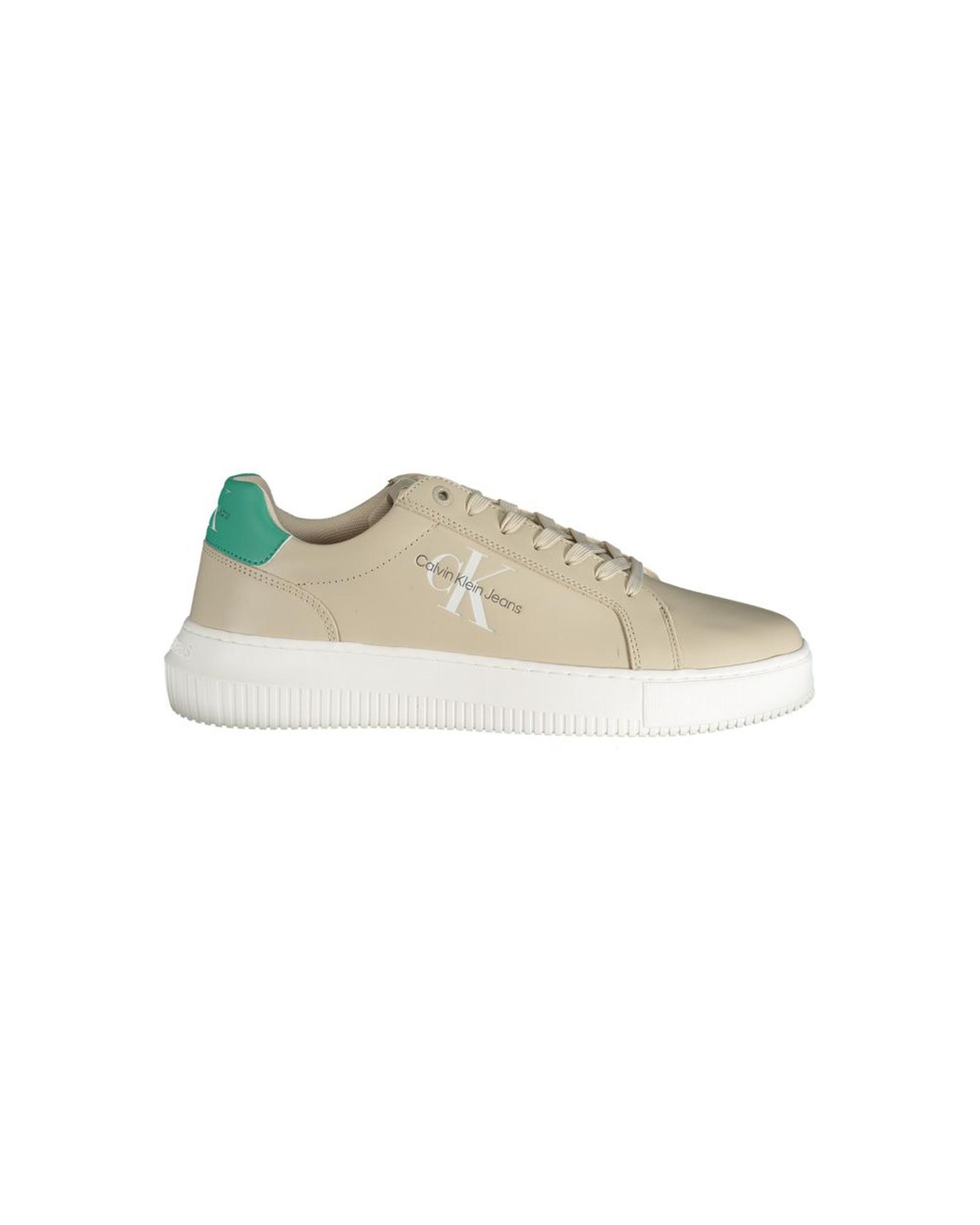V539-CA-31277-EU42US9-202506161136-00 Calvin Klein Men's Beige Polyester Sneaker - 42 EU - Image 1