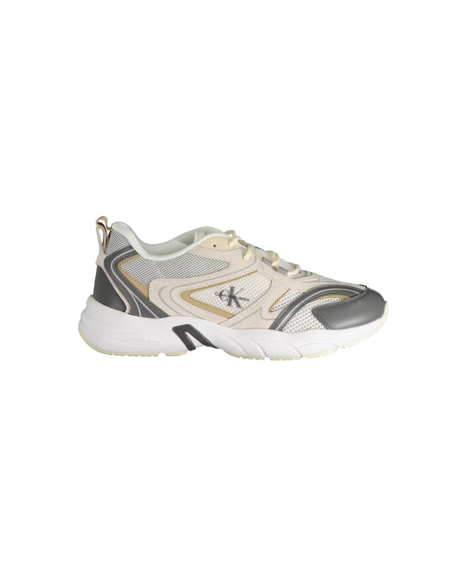 V539-CA-31278-EU44US11-202506161140-00 Calvin Klein Men's Beige Polyester Sneaker - 44 EU - Image 1
