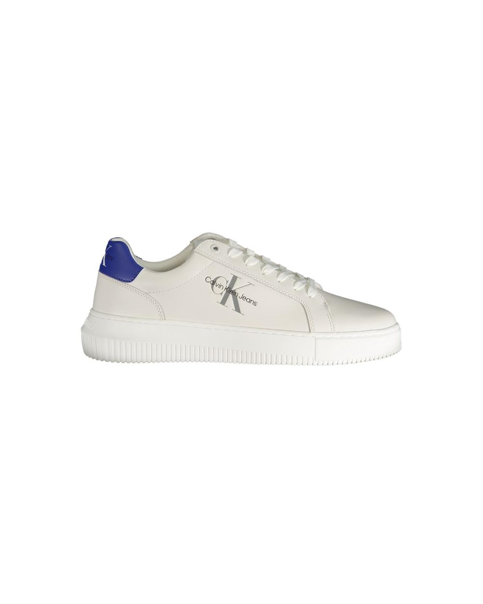 V539-CA-31287-EU44US11-202506161146-00 Calvin Klein Men's White Polyester Sneaker - 44 EU - Image 1