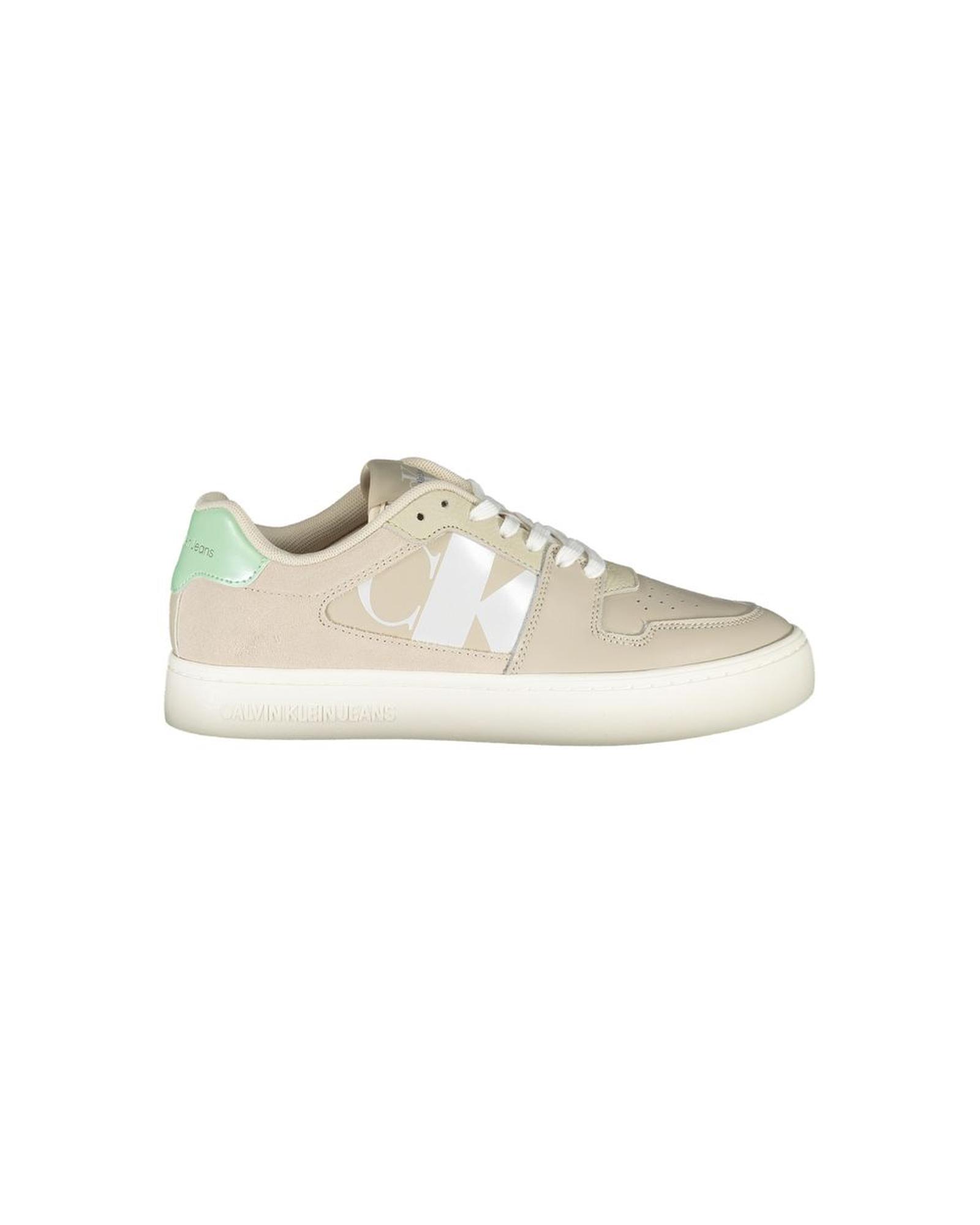V539-CA-31481-EU38US8-202506161242-00 Calvin Klein Women's Beige Polyester Sneaker - 38 EU - Image 1