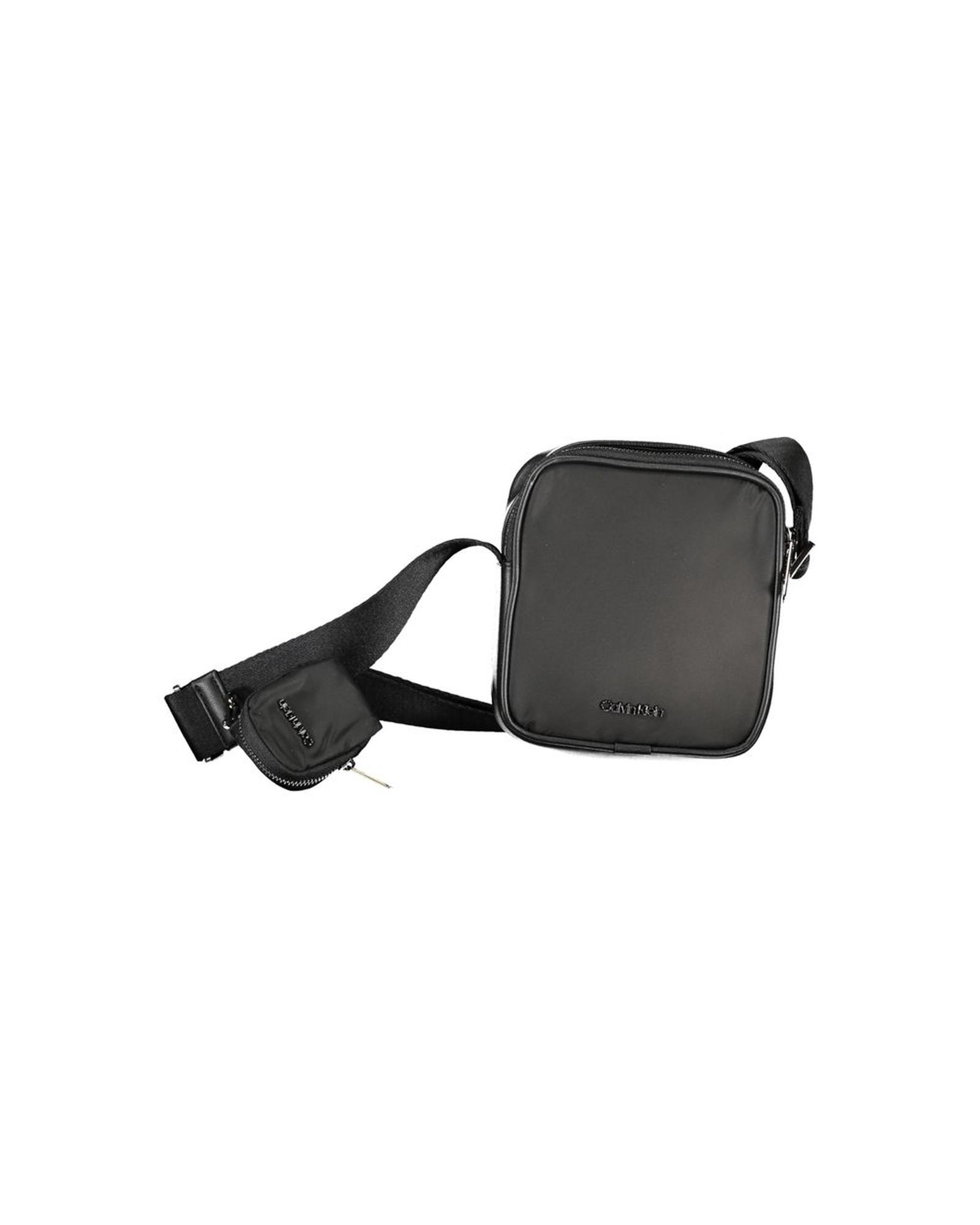 V539-CA-32163-202506161011-00 Calvin Klein Men's Black Polyester Shoulder Bag - One Size - Image 1