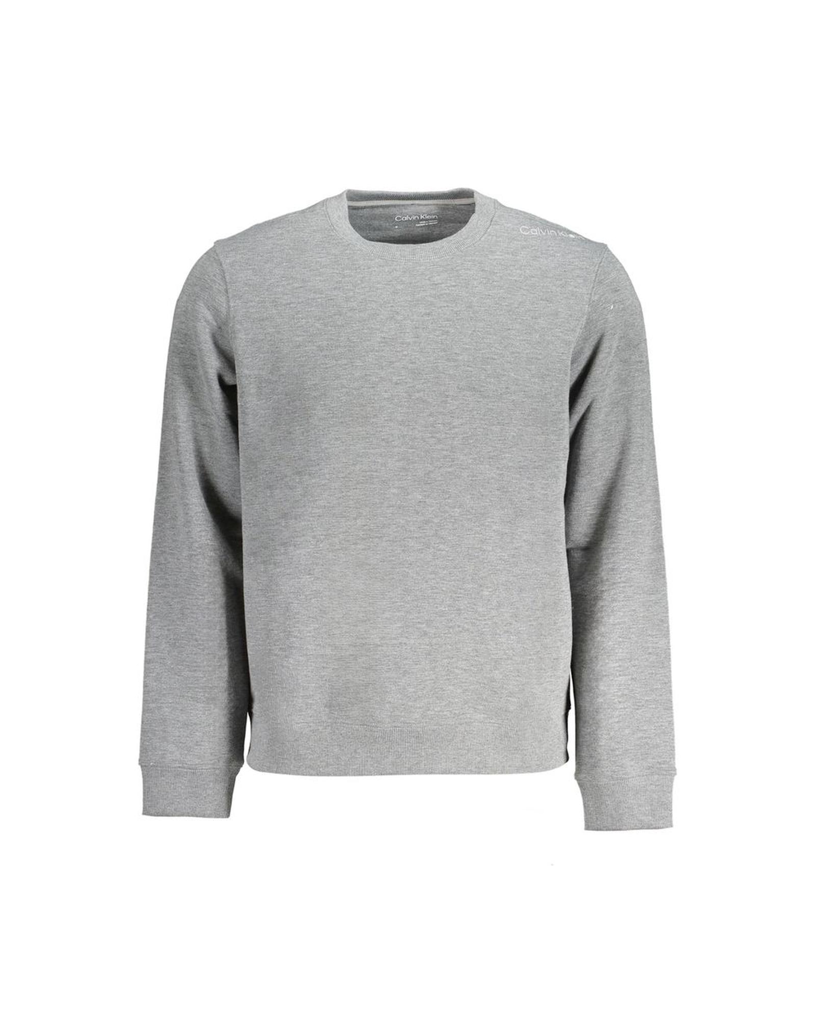 V539-CA-32333-XL-202506161015-00 Calvin Klein Men's Gray Polyester Sweater - XL - Image 1