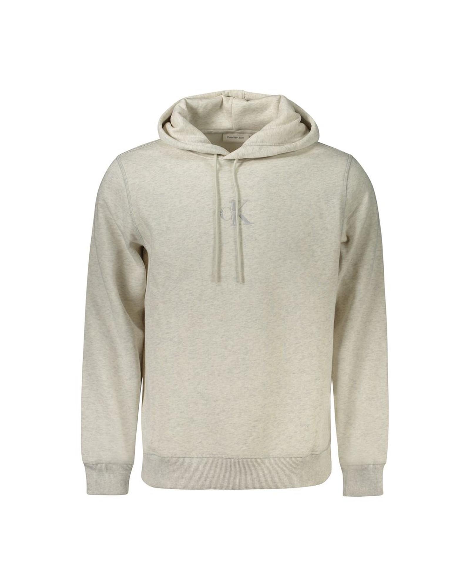 V539-CA-32970-M-202506161110-00 Calvin Klein Men's Gray Cotton Sweater - M - Image 1
