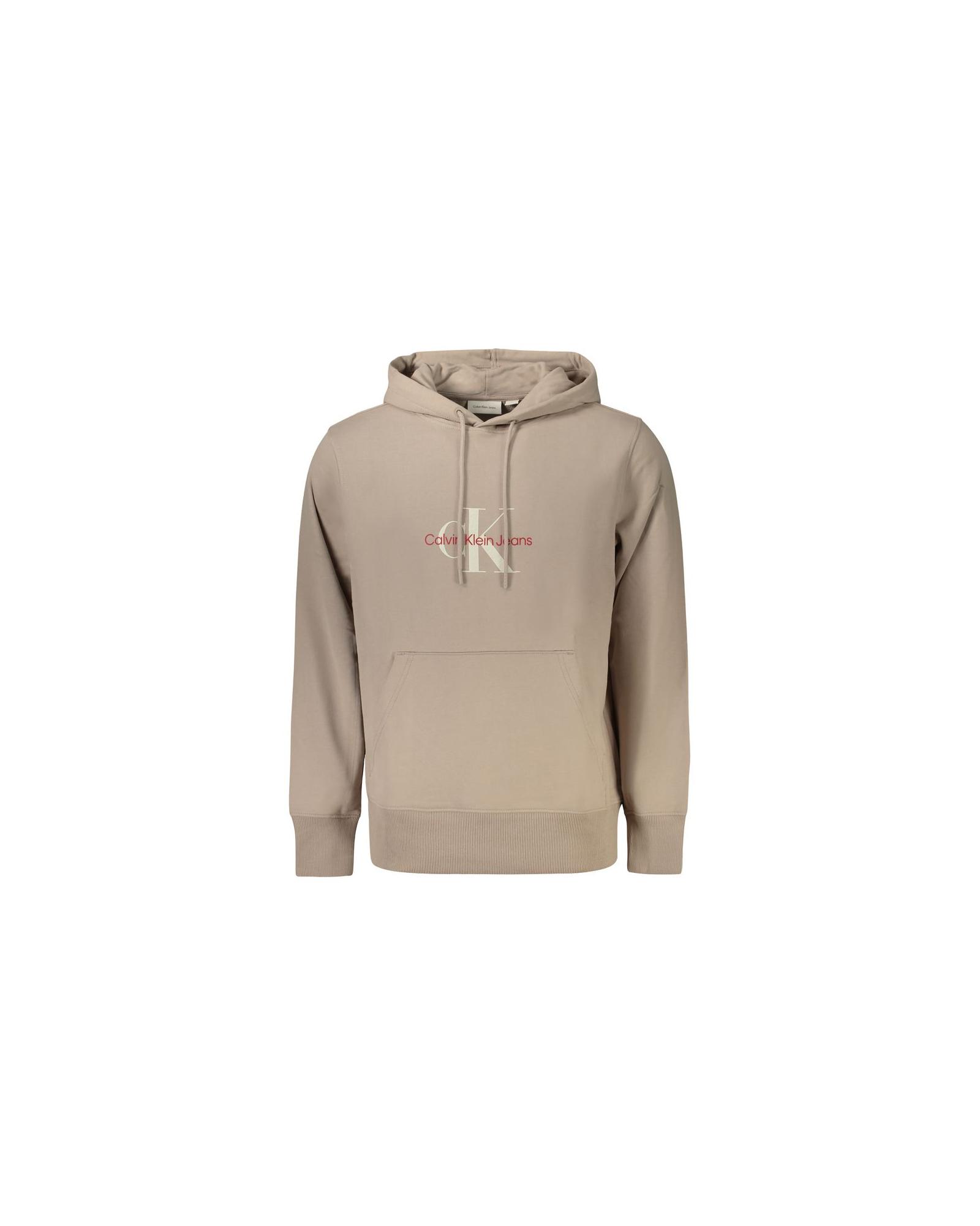 V539-CA-32975-XL-202506161112-00 Calvin Klein Men's Beige Cotton Sweater - XL - Image 1