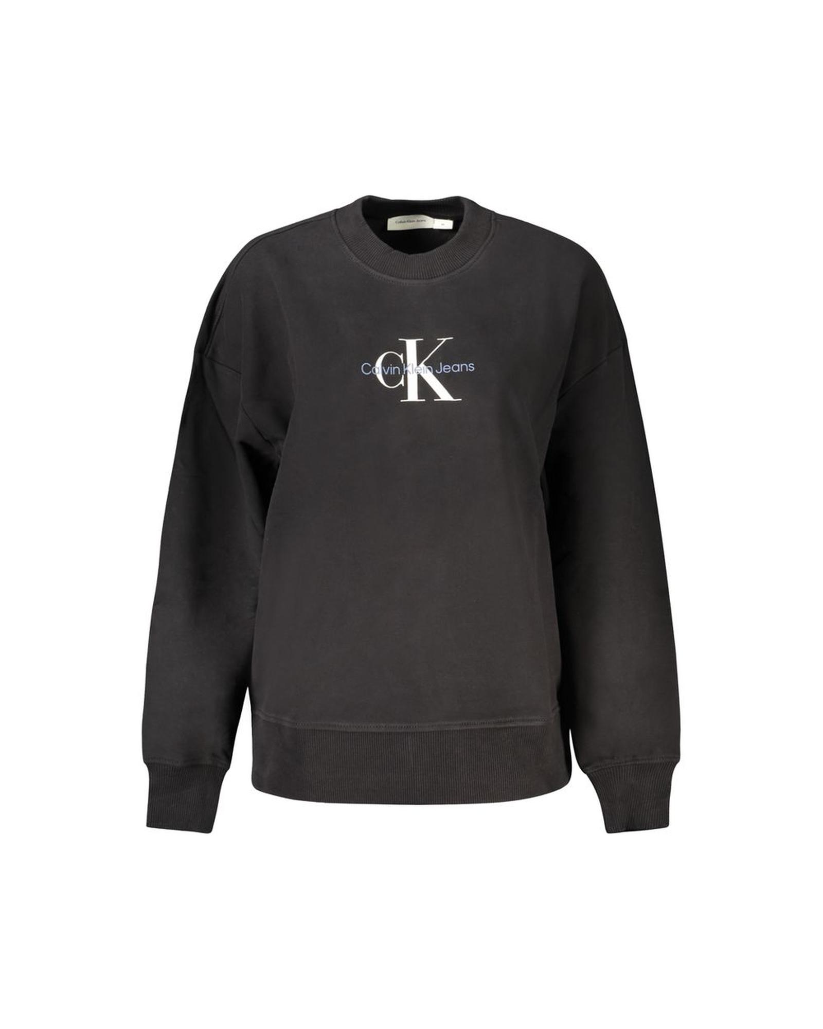 V539-CA-33066-L-202506161116-00 Calvin Klein Women's Black Cotton Sweater - L - Image 1