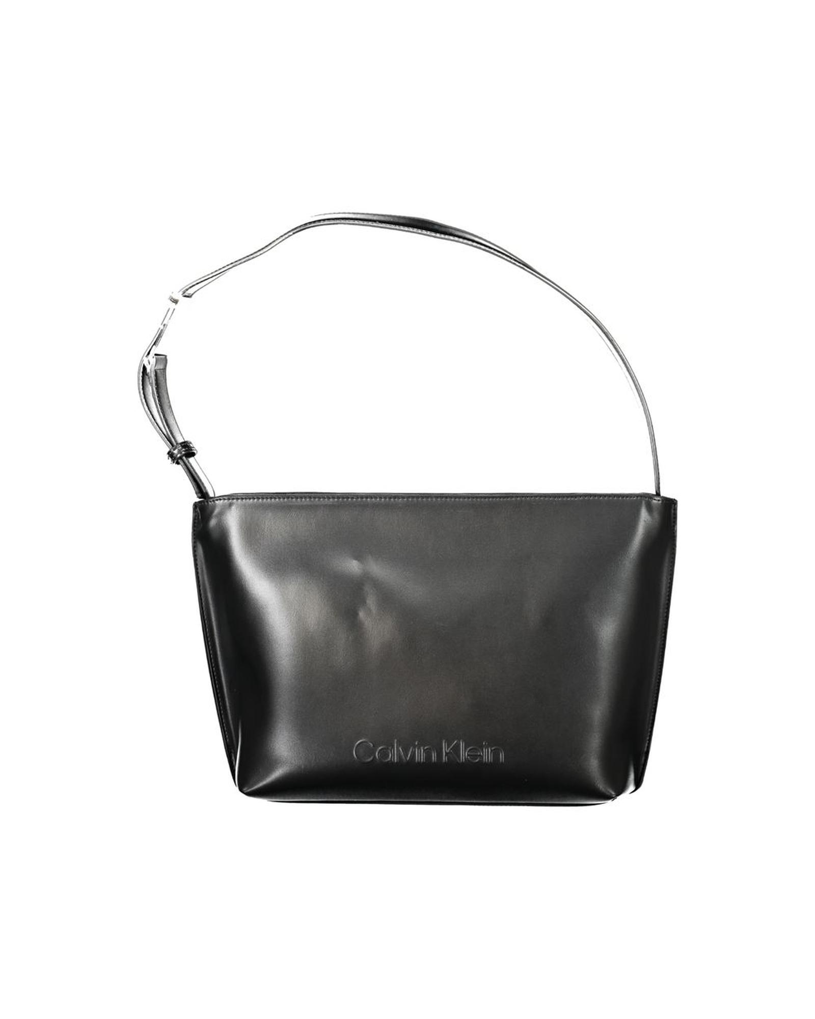 V539-CA-33626-202506161137-00 Calvin Klein Women's Black Polyester Handbag - One Size - Image 1