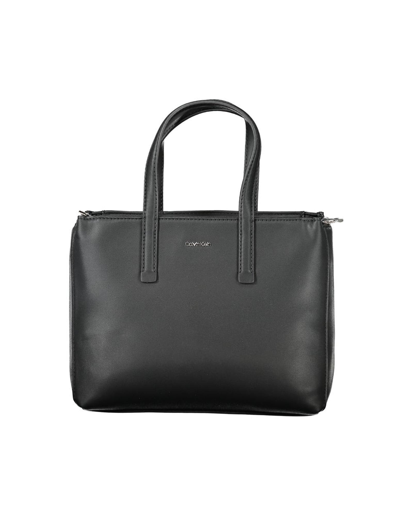 V539-CA-33627-202506161140-00 Calvin Klein Women's Black Polyester Handbag - One Size - Image 1