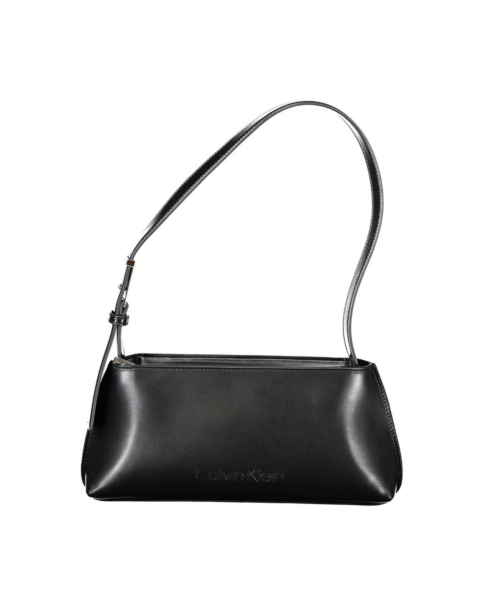 V539-CA-33638-202506161140-00 Calvin Klein Women's Black Polyester Handbag - One Size - Image 1