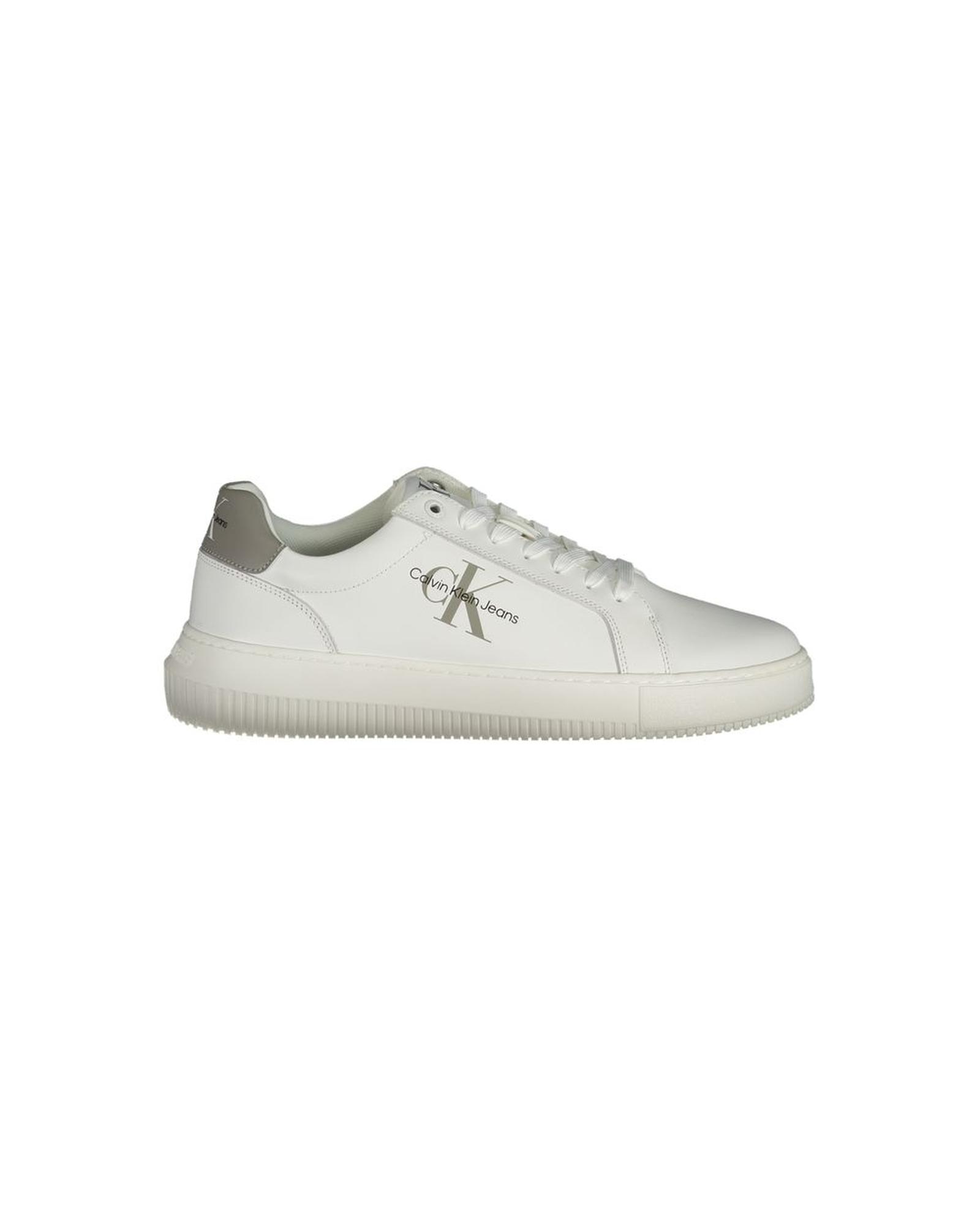 V539-CA-33702-EU40US7-202506161226-00 Calvin Klein Men's White Polyester Sneaker - 40 EU - Image 1