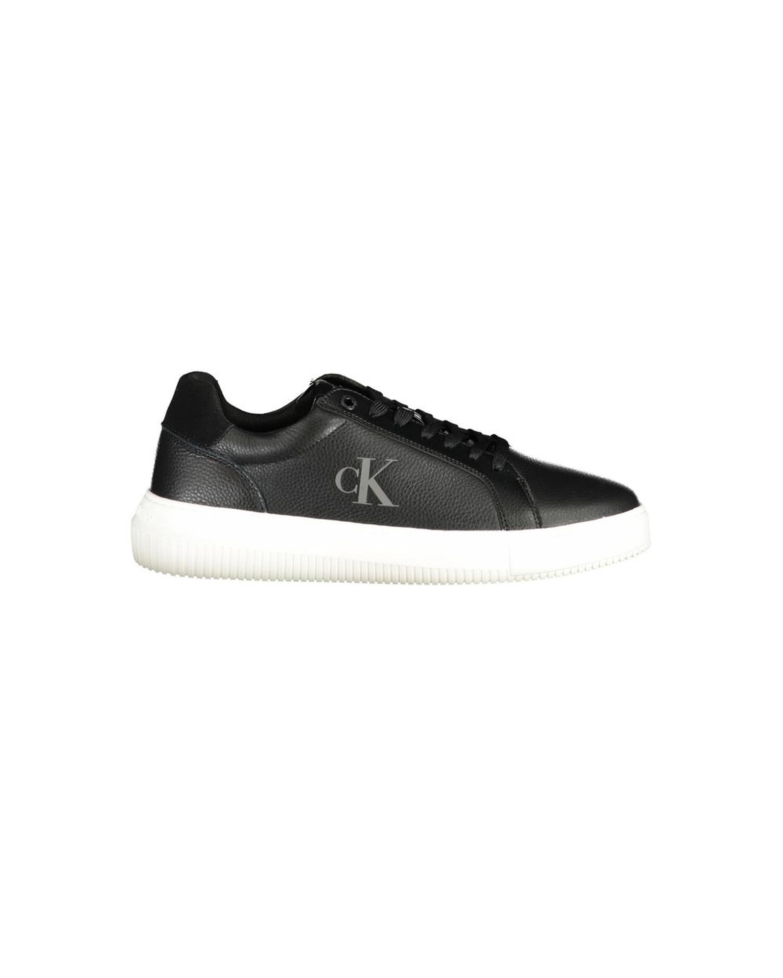 V539-CA-33704-EU45US12-202506161531-00 Calvin Klein Men's Black Polyester Sneaker - 45 EU - Image 1