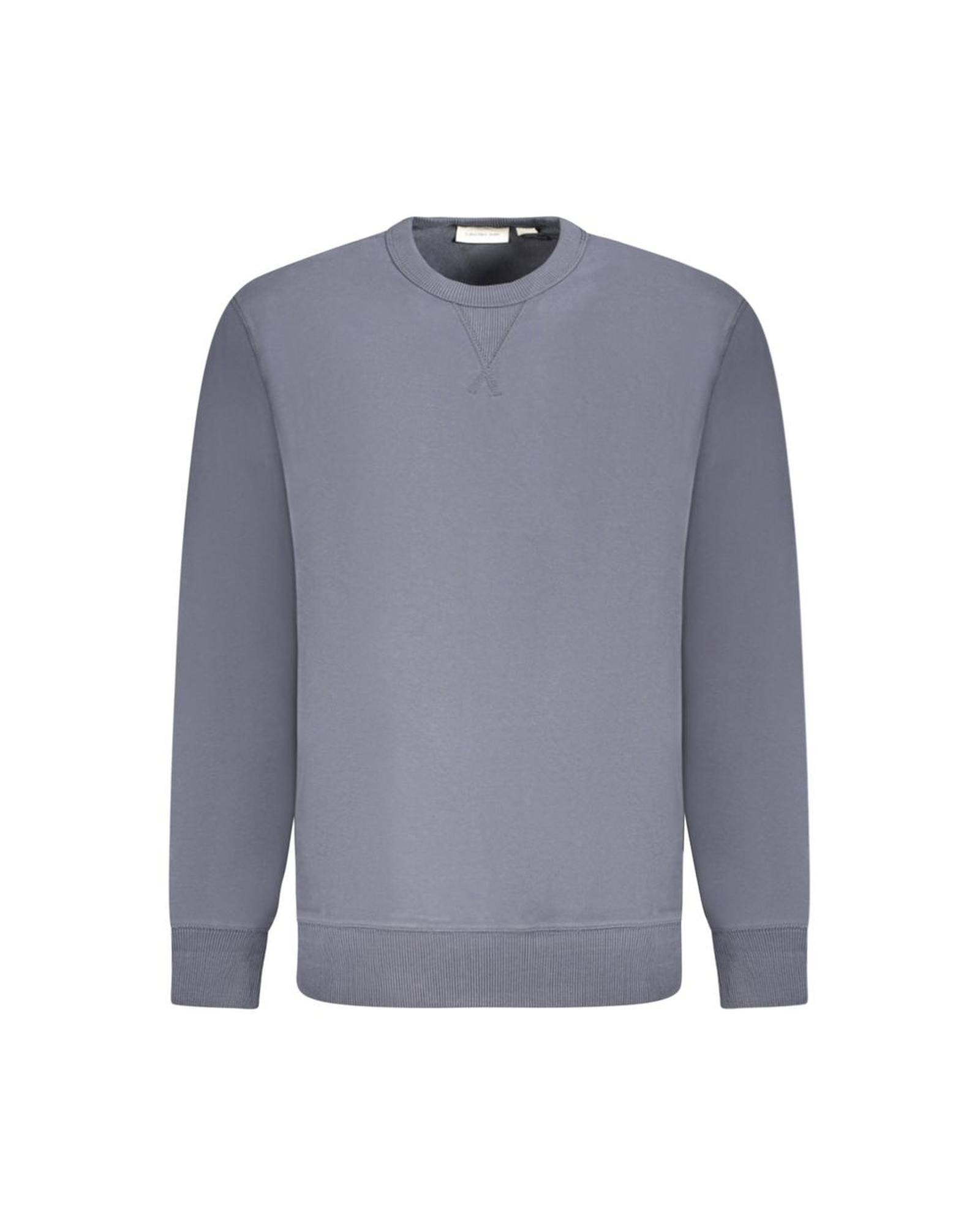 V539-CA-33803-L-202506161330-00 Calvin Klein Men's Blue Cotton Sweater - L - Image 1