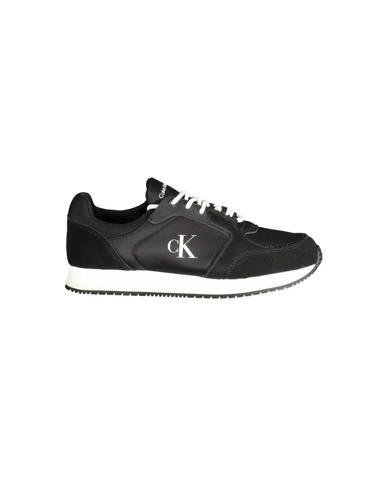 V539-CA-34289-EU43US10-202506161341-00 Calvin Klein Men's Black Polyester Sneaker - 43 EU - Image 1