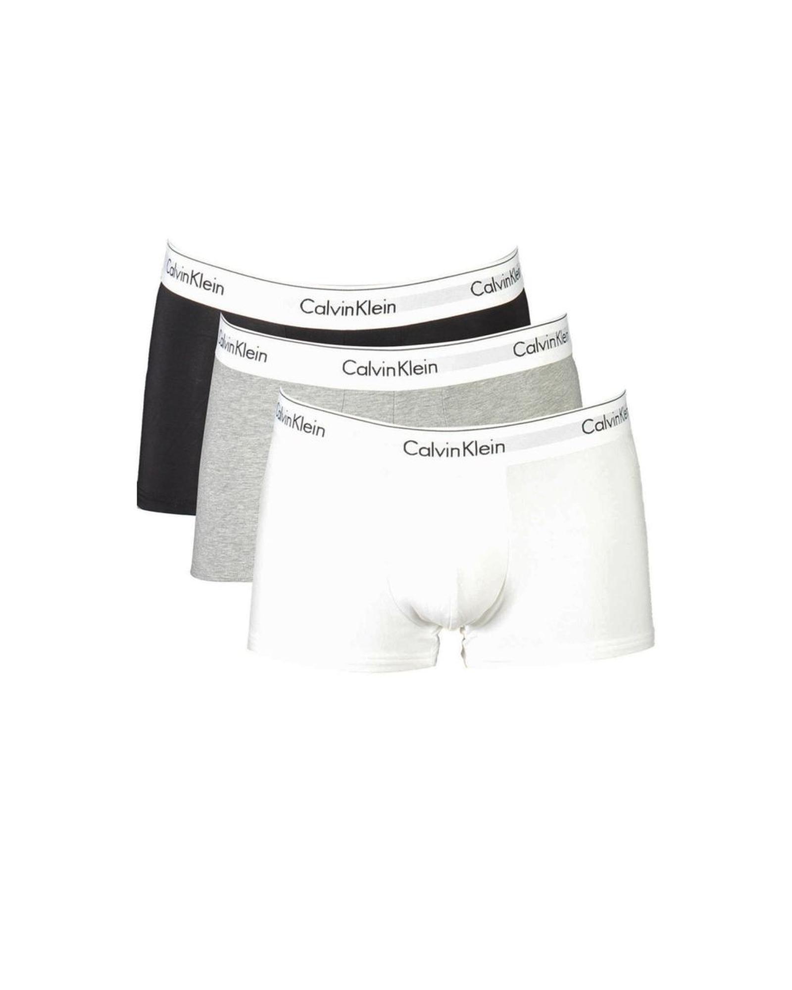 V539-CA-35387-3XL-202506161417-00 Calvin Klein Men's Gray Cotton Boxer Short - 3XL - Image 1