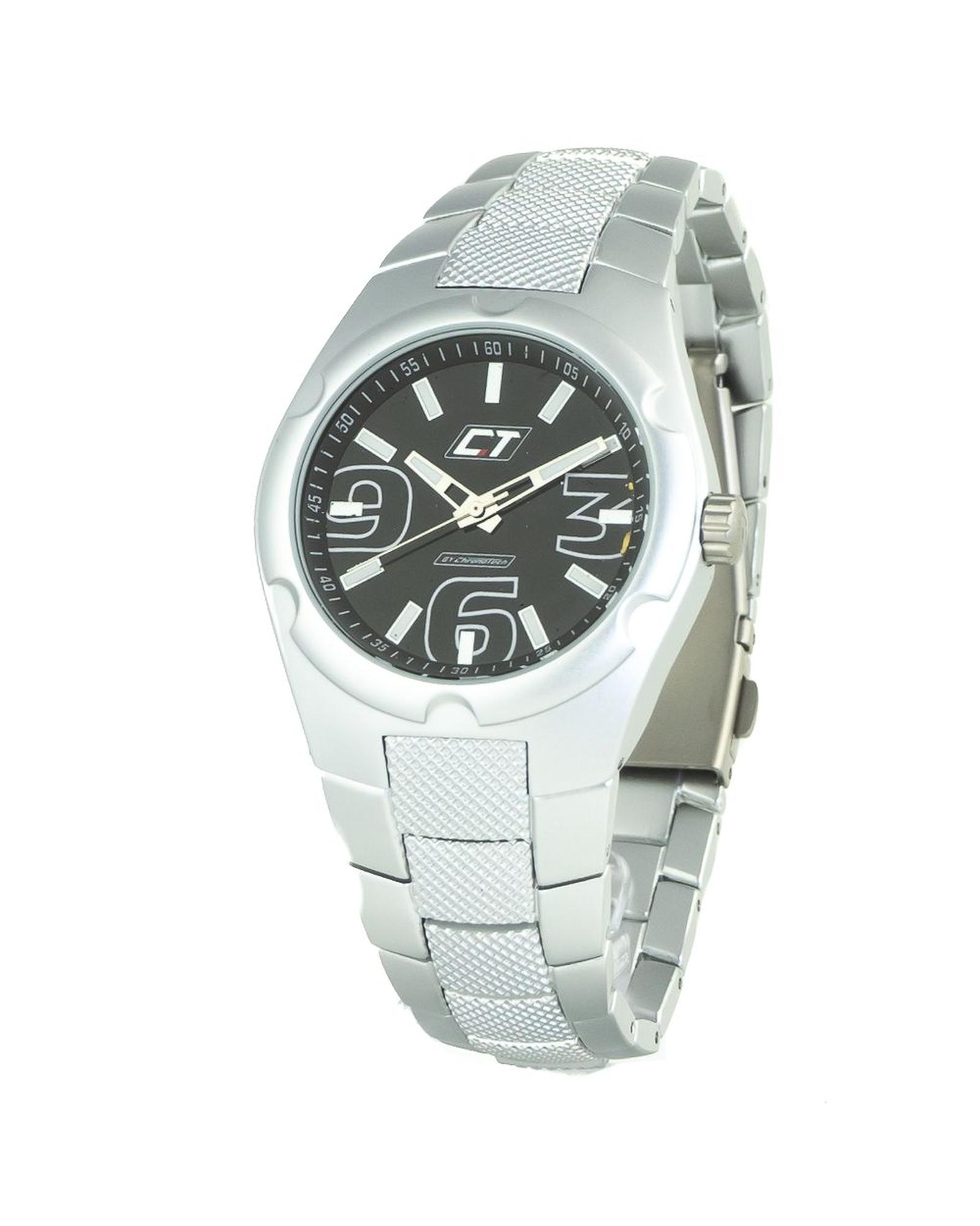 V539-CHCC7039M02MAC-202506161737-00 Chronotech Men's Silver Steel Watch - One Size - Image 1