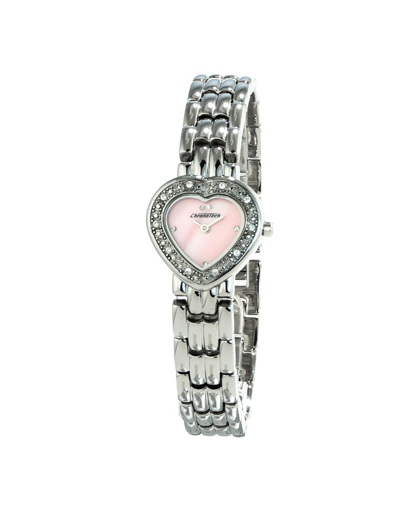V539-CHCT2027L11AC-202506161821-00 Chronotech Women's Silver Steel Watch - One Size - Image 1