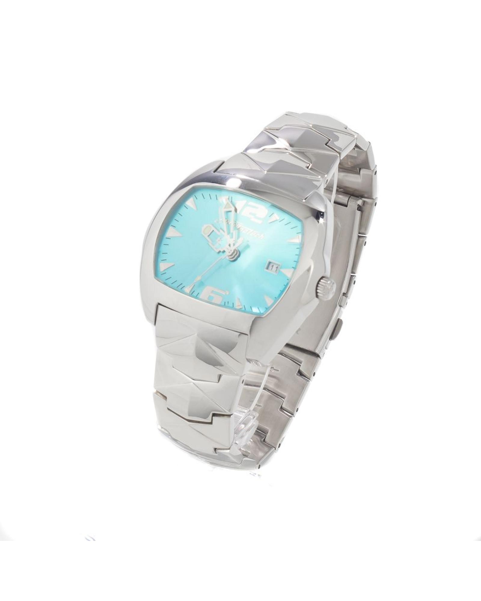 V539-CHCT2188L01MAC-202506161827-00 Chronotech Unisex's Silver Steel Watch - One Size - Image 1