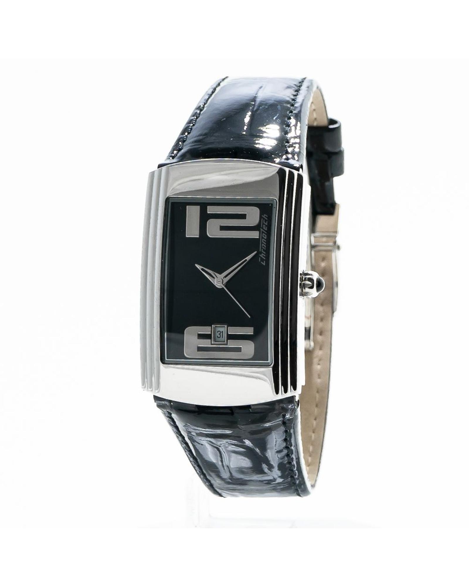 V539-CHCT7017L06AC-202506161915-00 Chronotech Unisex's Silver Steel Watch - One Size - Image 1