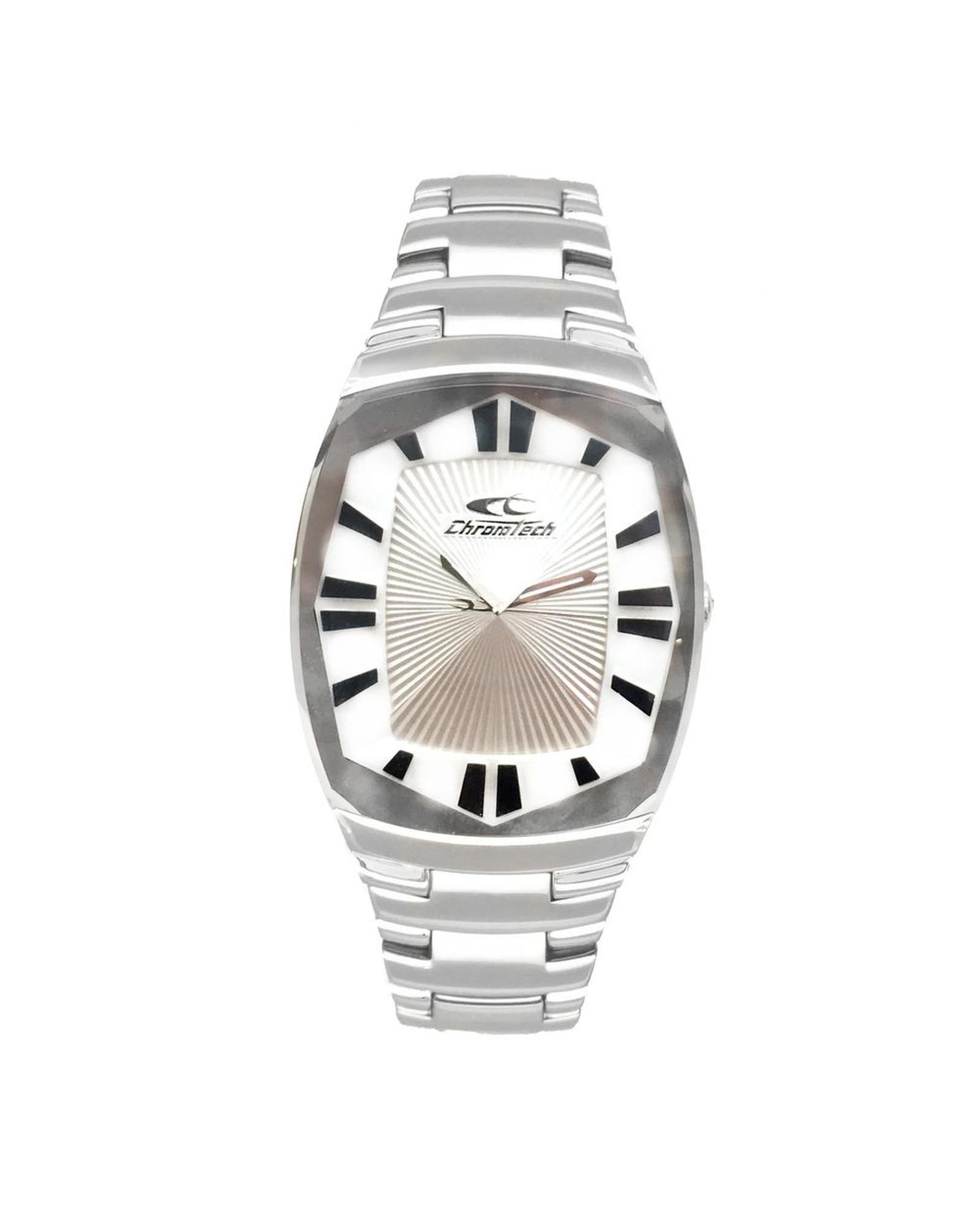 V539-CHCT7065L01MAC-202506161627-00 Chronotech Women's Silver Steel Watch - One Size - Image 1