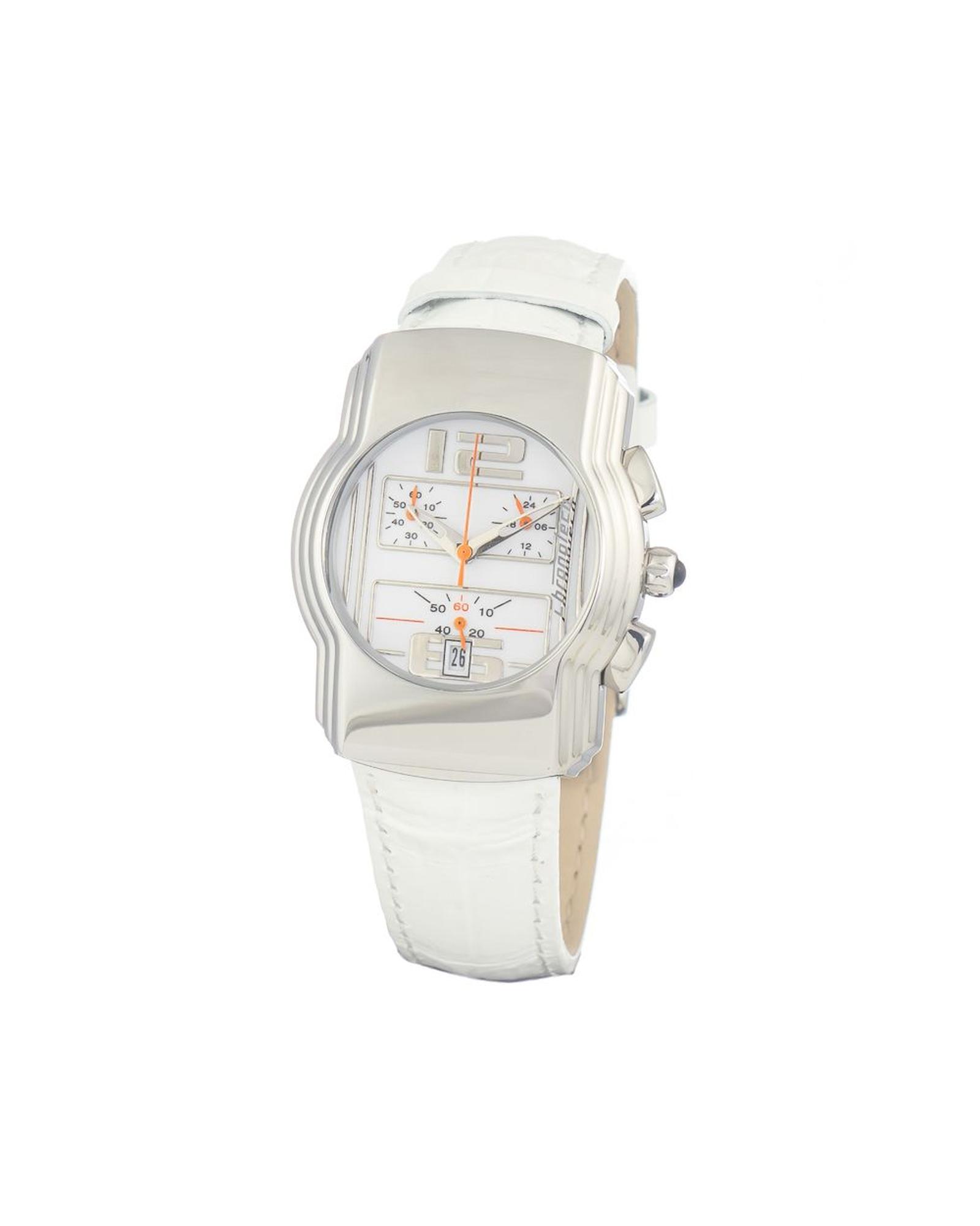V539-CHCT7280B06AC-202506161717-00 Chronotech Women's White Leather Watch - One Size - Image 1