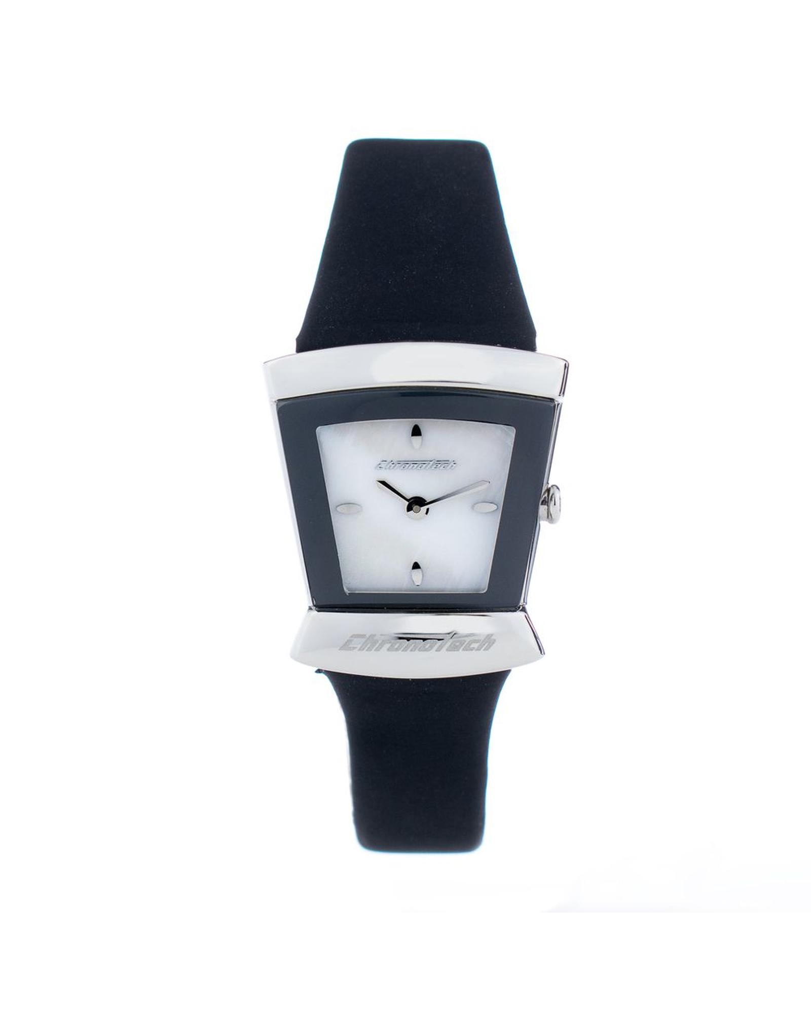V539-CHCT7355L04AC-202506161726-00 Chronotech Women's Blue Leather Watch - One Size - Image 1
