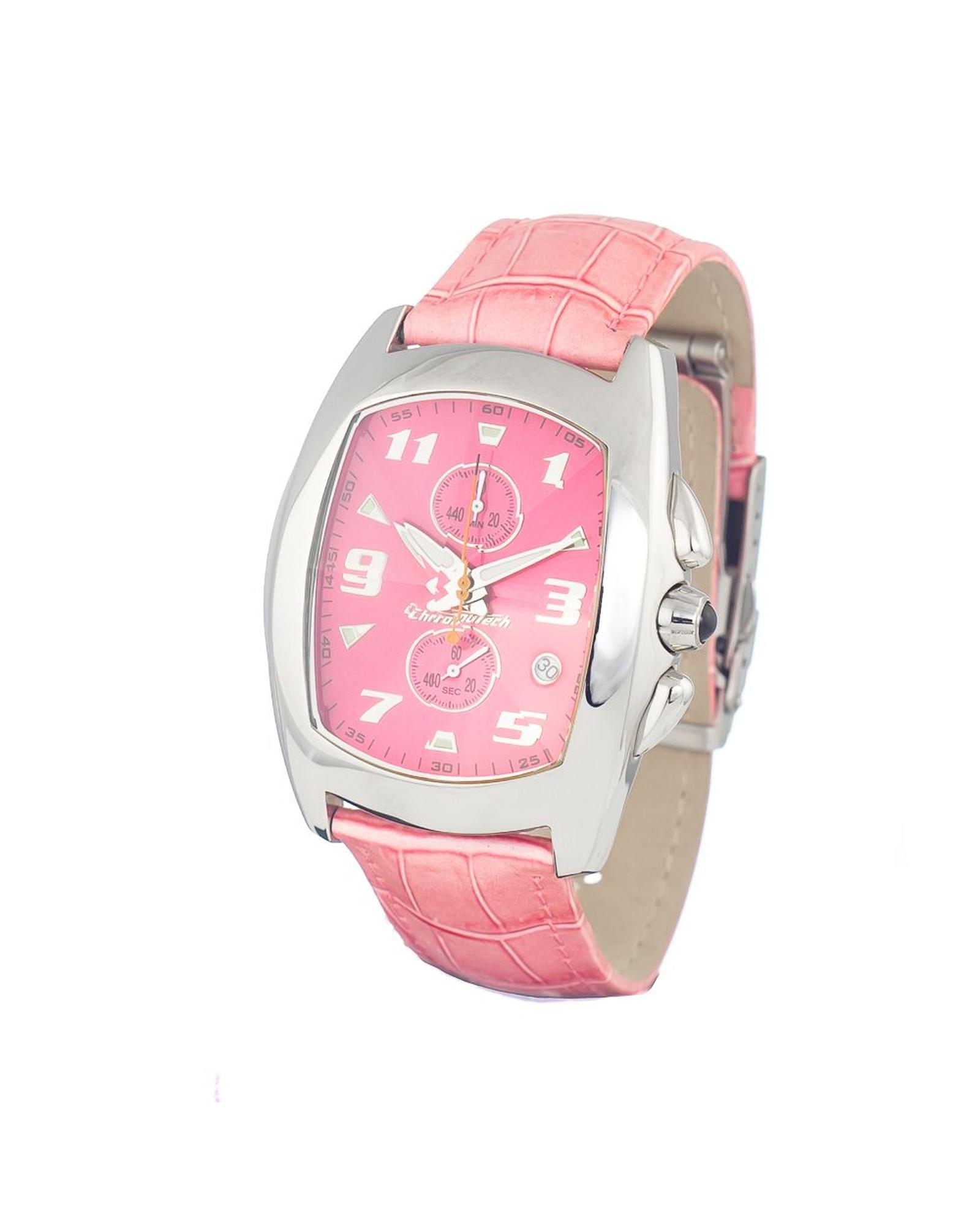 V539-CHCT746807AC-202506161730-00 Chronotech Unisex's Silver Steel Watch - One Size - Image 1