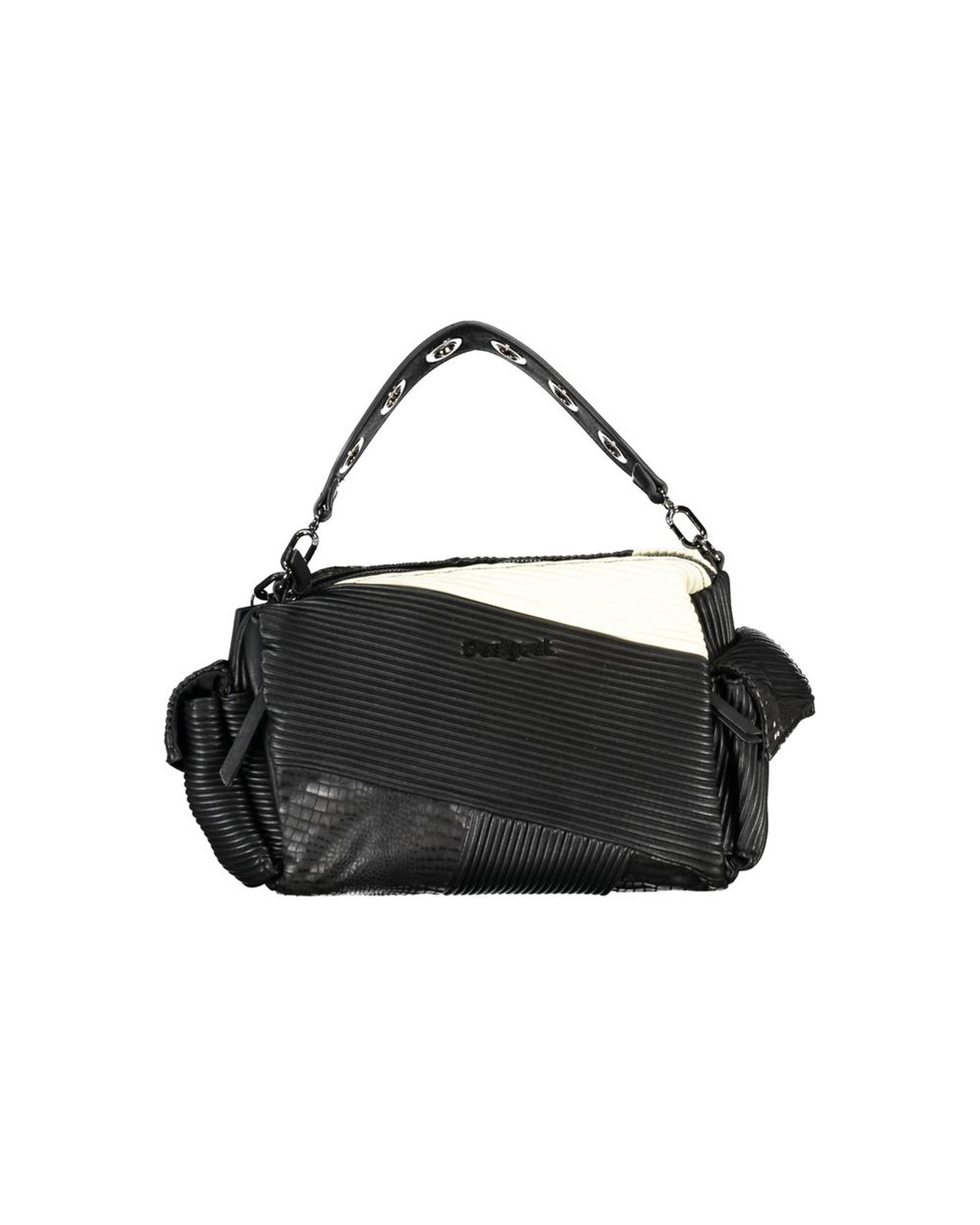 V539-DE-24382-202506162112-00 Desigual Women's Black Polyethylene Handbag - One Size - Image 1