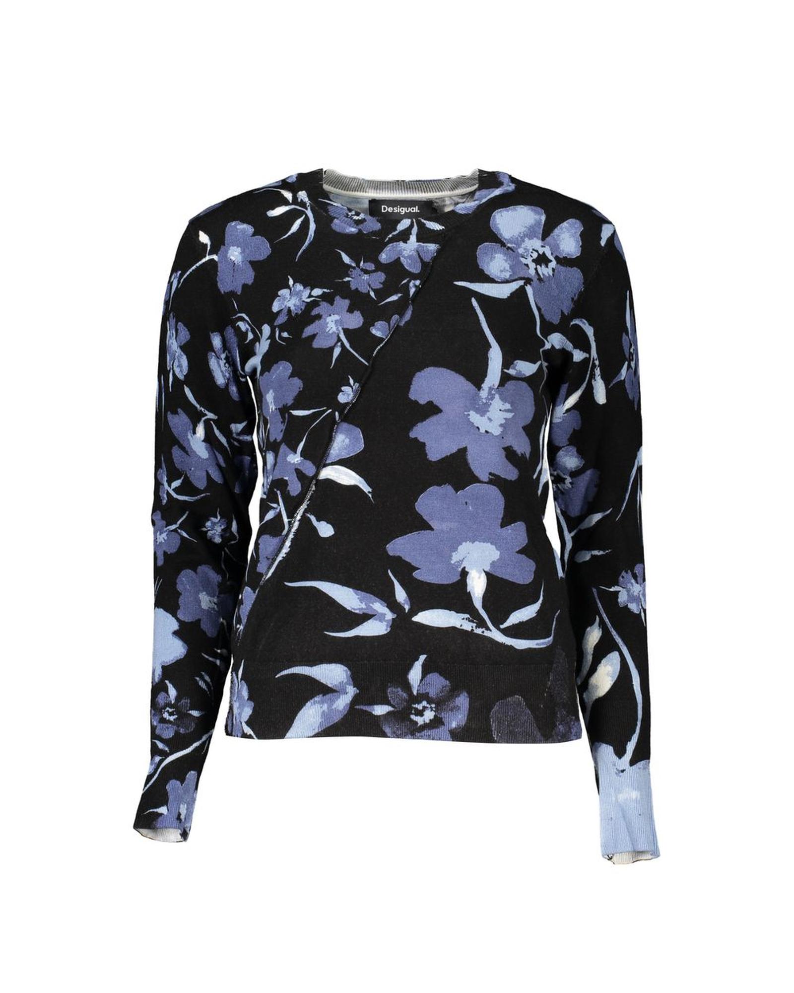 V539-DE-26967-S-202506162125-00 Desigual Women's Black Viscose Sweater - S - Image 1