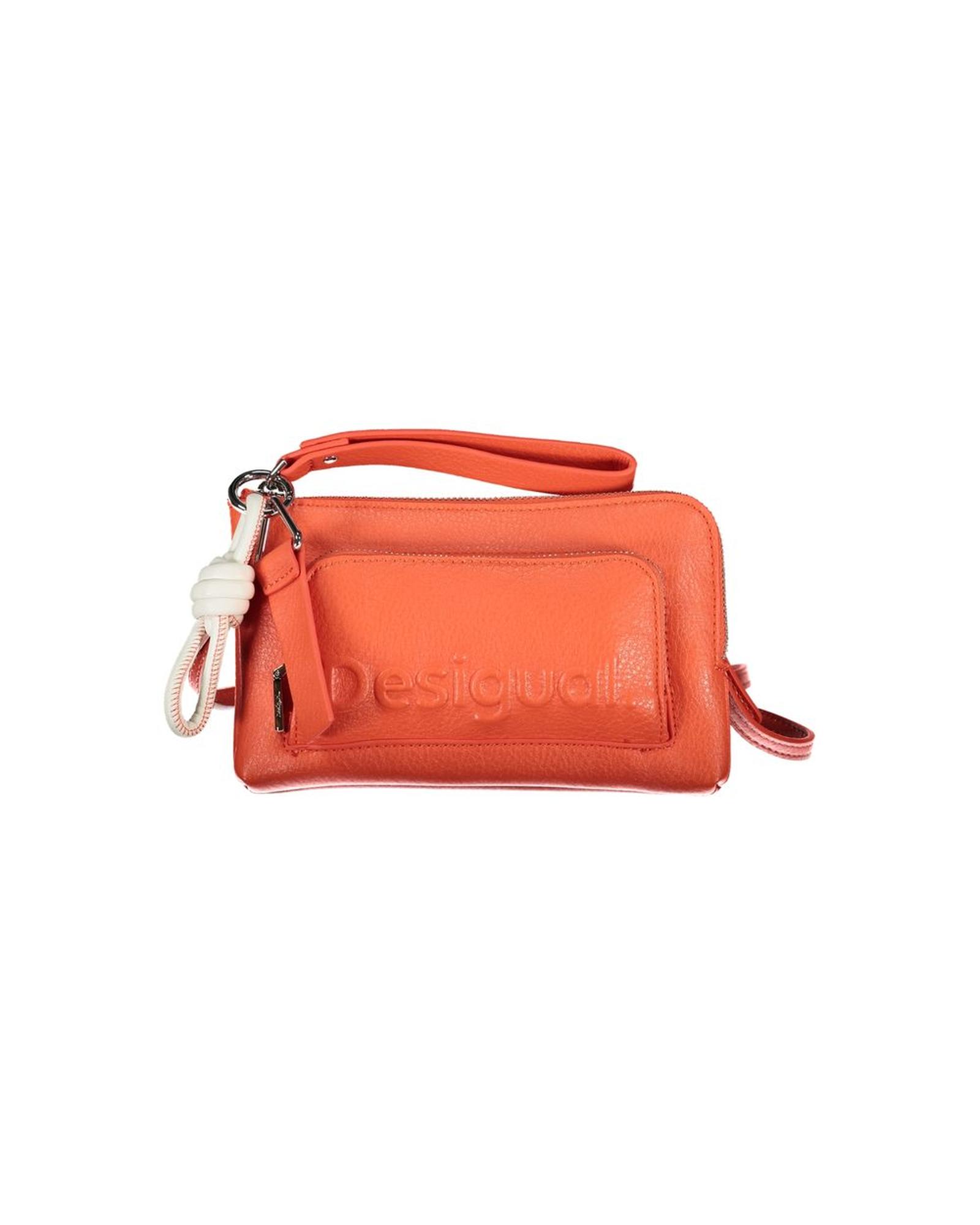 V539-DE-28952-202506162132-00 Desigual Women's Pink Polyethylene Handbag - One Size - Image 1