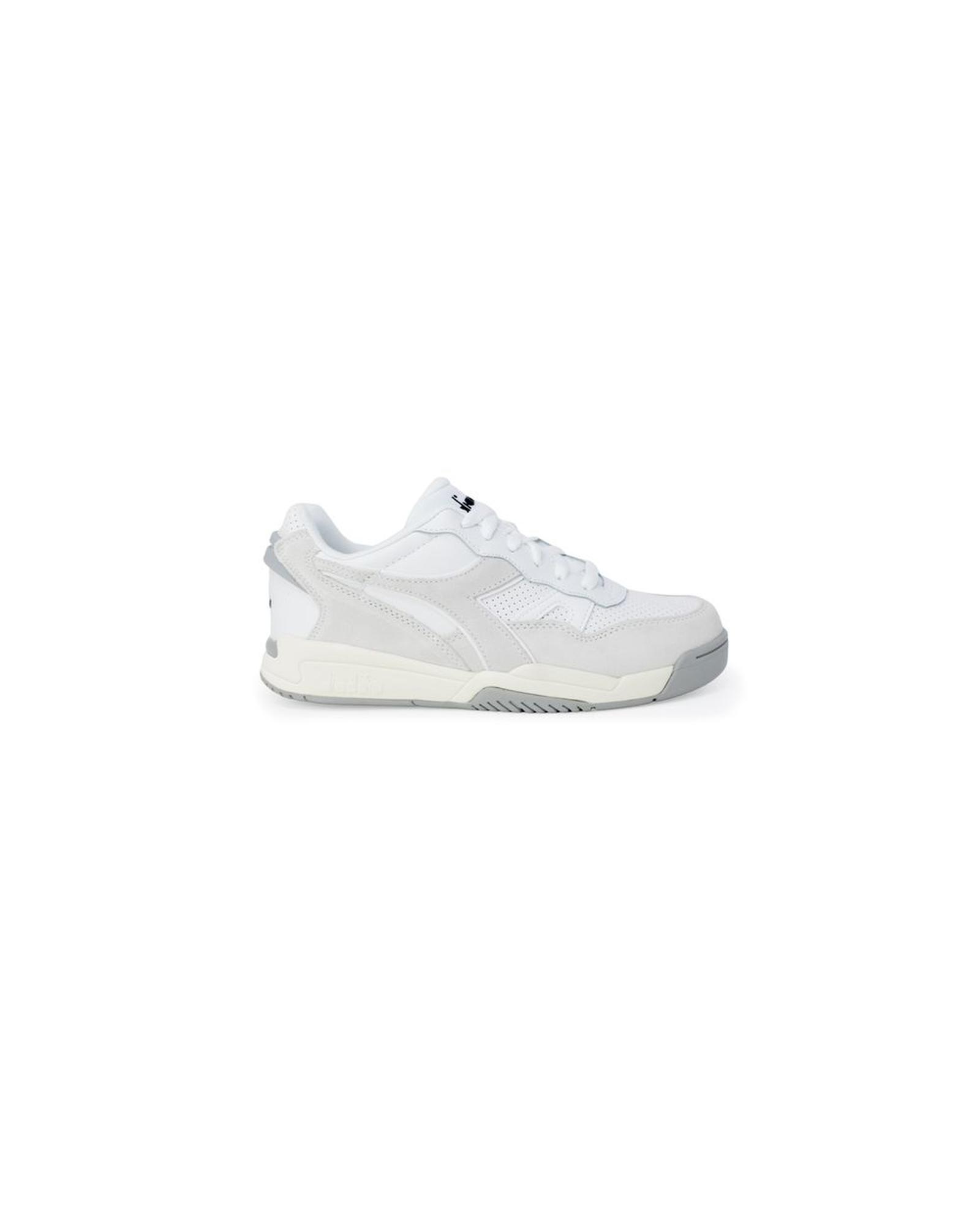 V539-DI-13272600008-EU45US12-202506162146-00 Diadora Men's White Synthetic Leather Sneaker - 45 EU - Image 1