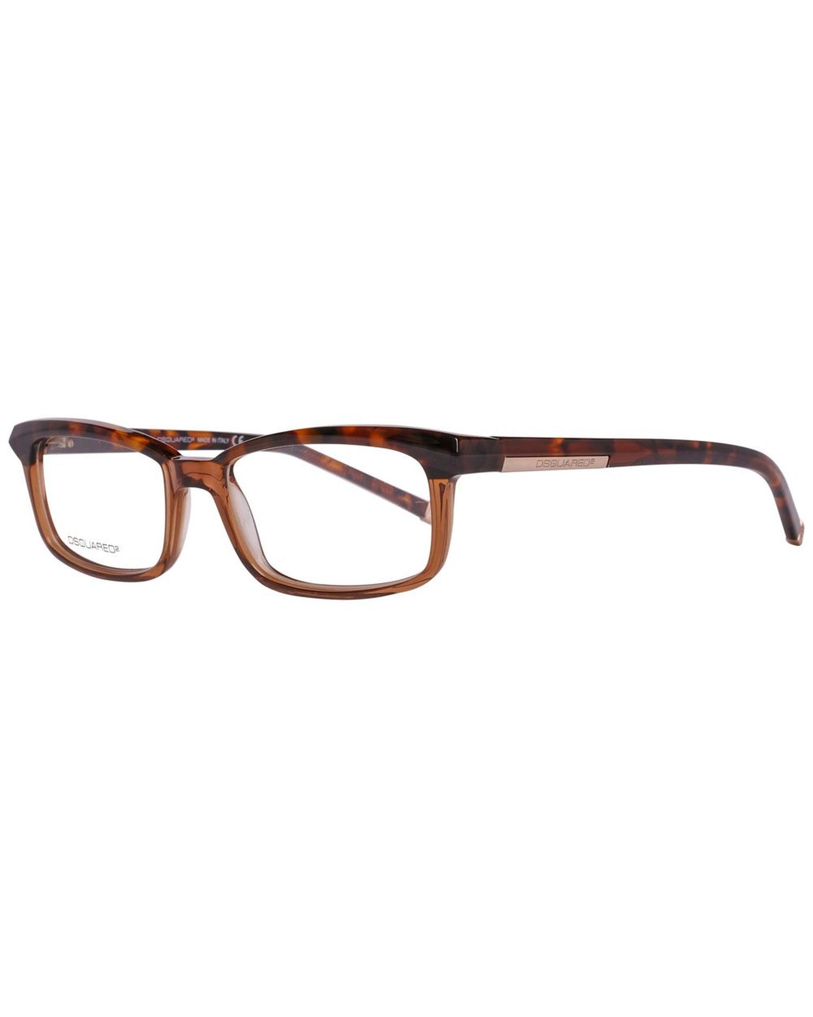 V539-DSDQ503456B53AC-202506162017-00 Dsquared² Men's Brown Plastic Frames - One Size - Image 1