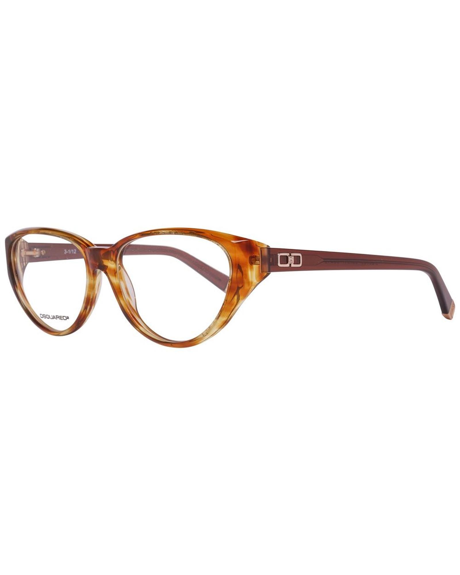 V539-DSDQ506004756AC-202506162021-00 Dsquared² Women's Brown Plastic Frames - One Size - Image 1