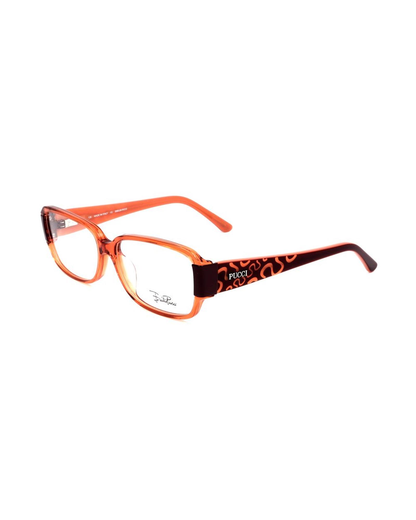 V539-EPEP2654800AC-202506162132-00 Emilio Pucci Women's Orange Plastic Frames - One Size - Image 1