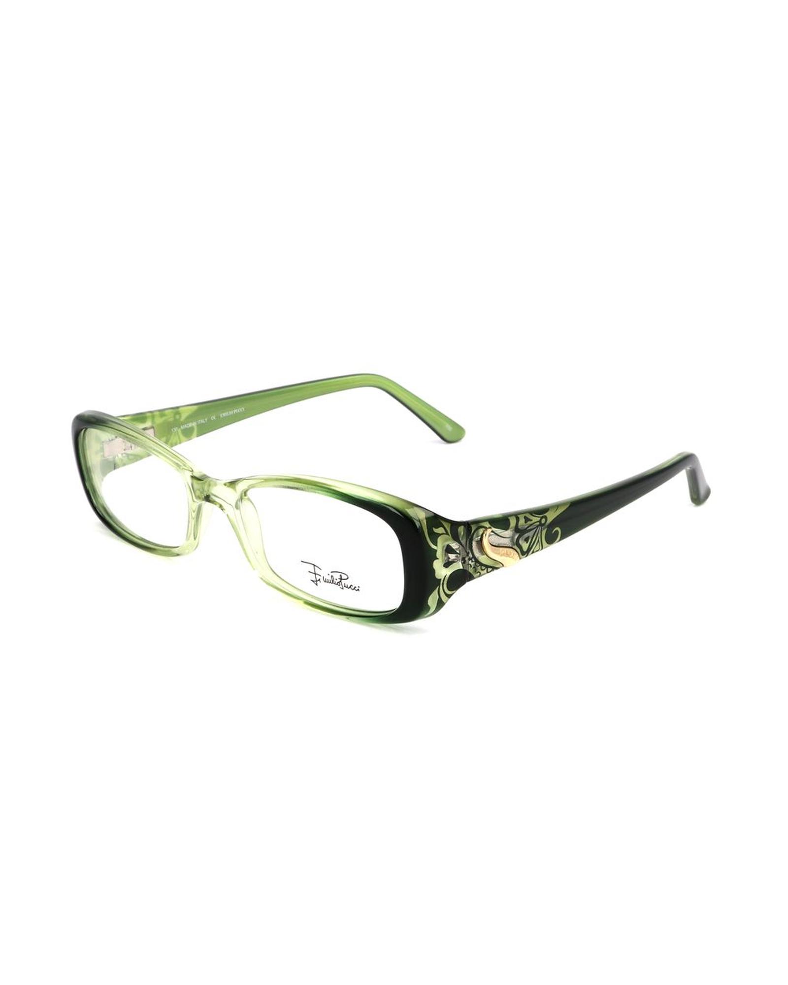 V539-EPEP2660313AC-202506162140-00 Emilio Pucci Women's Green Plastic Frames - One Size - Image 1
