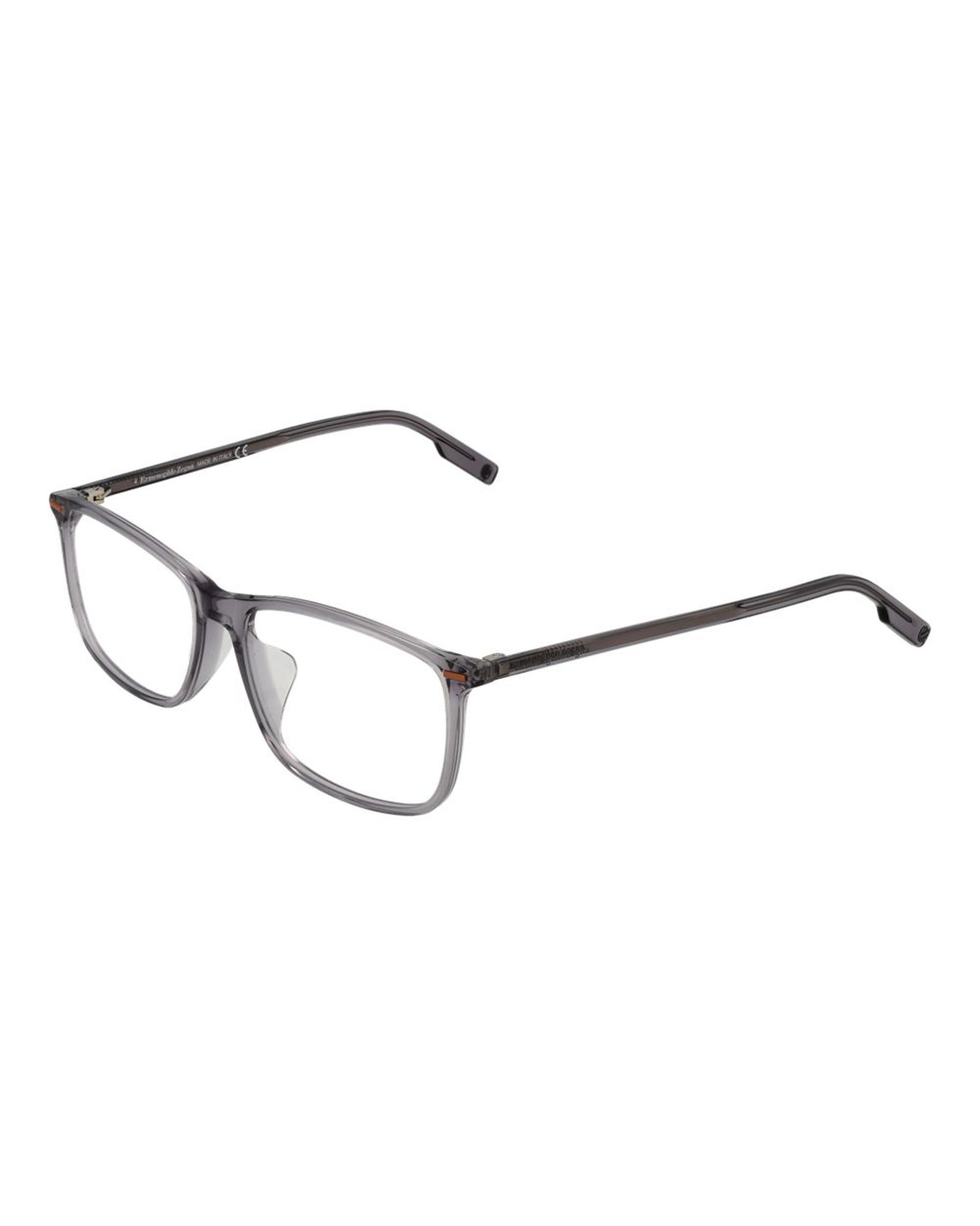 V539-ER-1001653-202506162222-00 Ermenegildo Zegna Men's Gray Optical Frames - One Size - Image 1