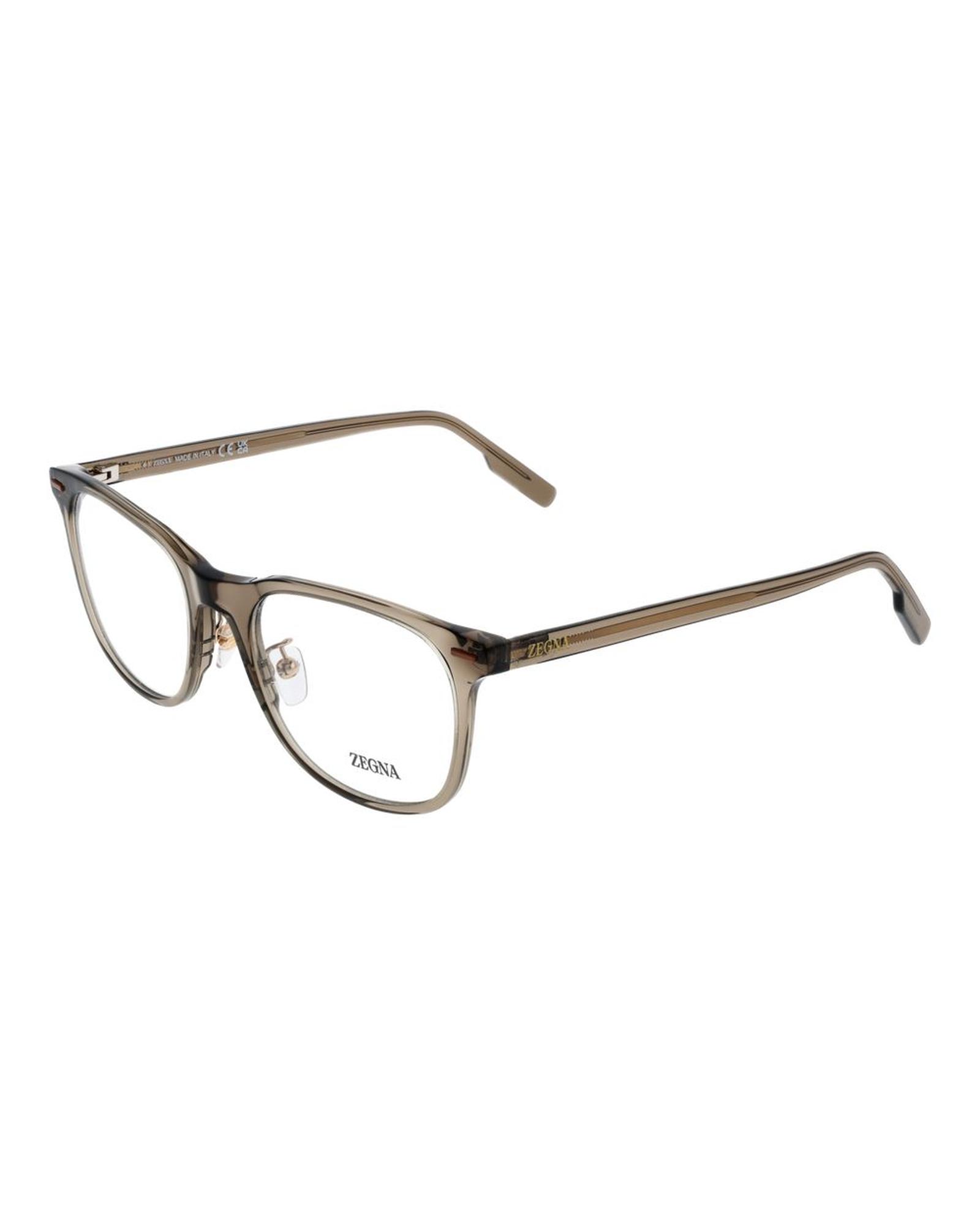 V539-ER-1001661-202506162222-00 Ermenegildo Zegna Men's Brown Optical Frames - One Size - Image 1