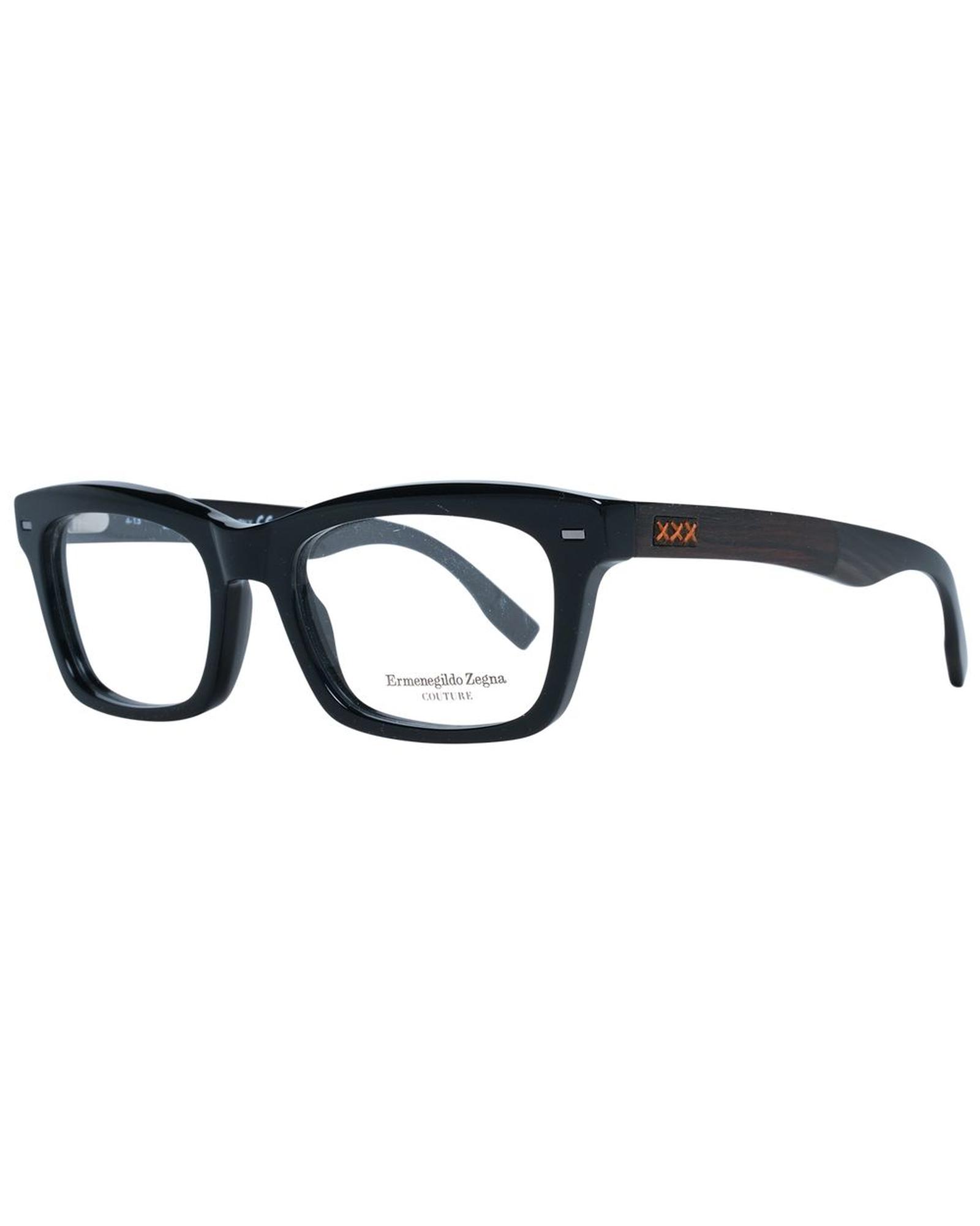 V539-ER-1038898-202506161931-00 Ermenegildo Zegna Men's Black Optical Frames - One Size - Image 1