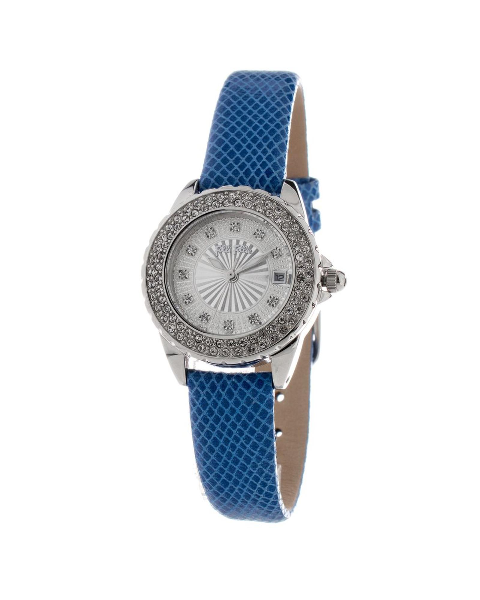 V539-FFWF1A006STAAC-202506170042-00 Folli Follie Women's Blue Leather Watch - One Size - Image 1