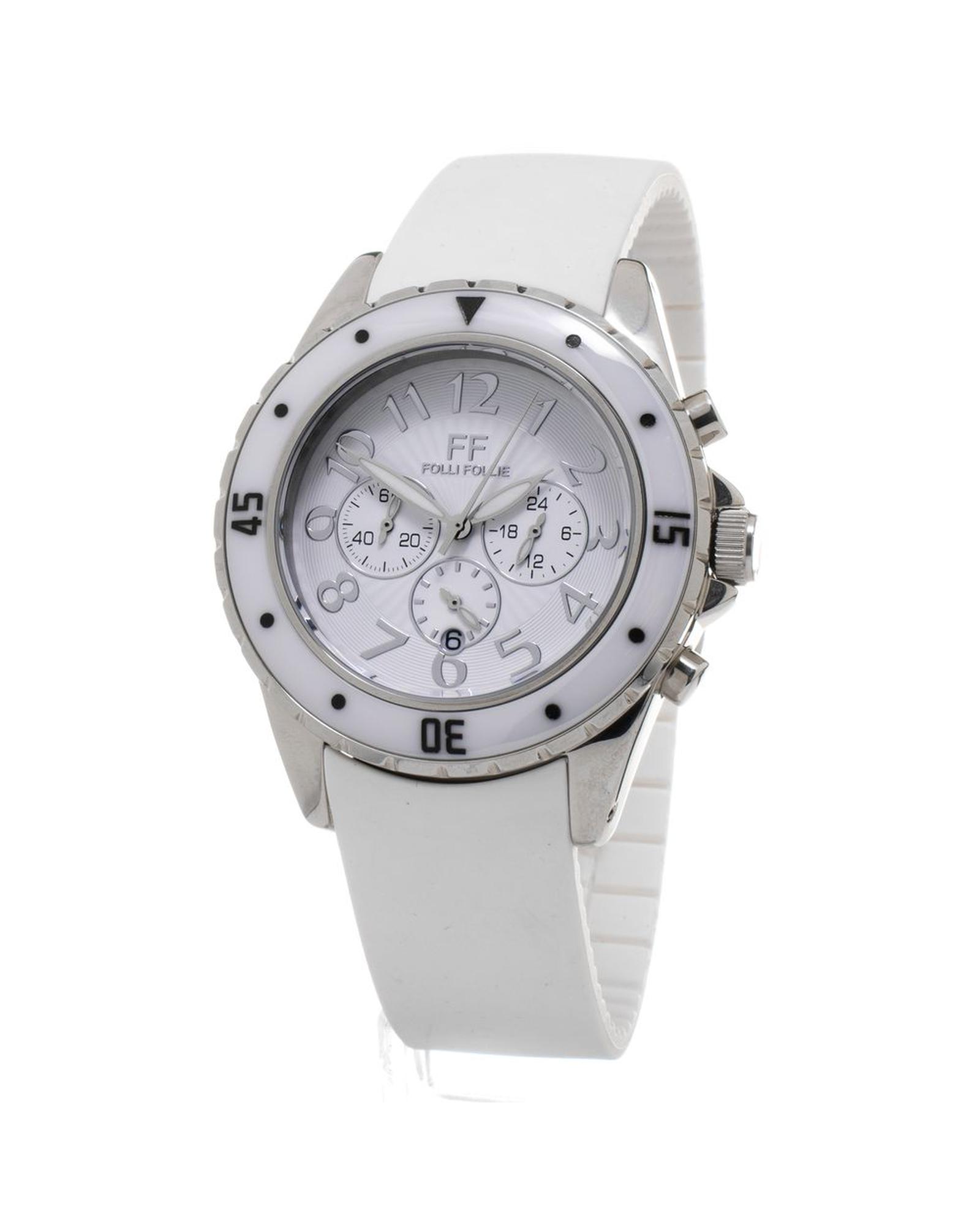V539-FFWF8T031ZEWAC-202506170110-00 Folli Follie Women's White Silicone Watch - One Size - Image 1