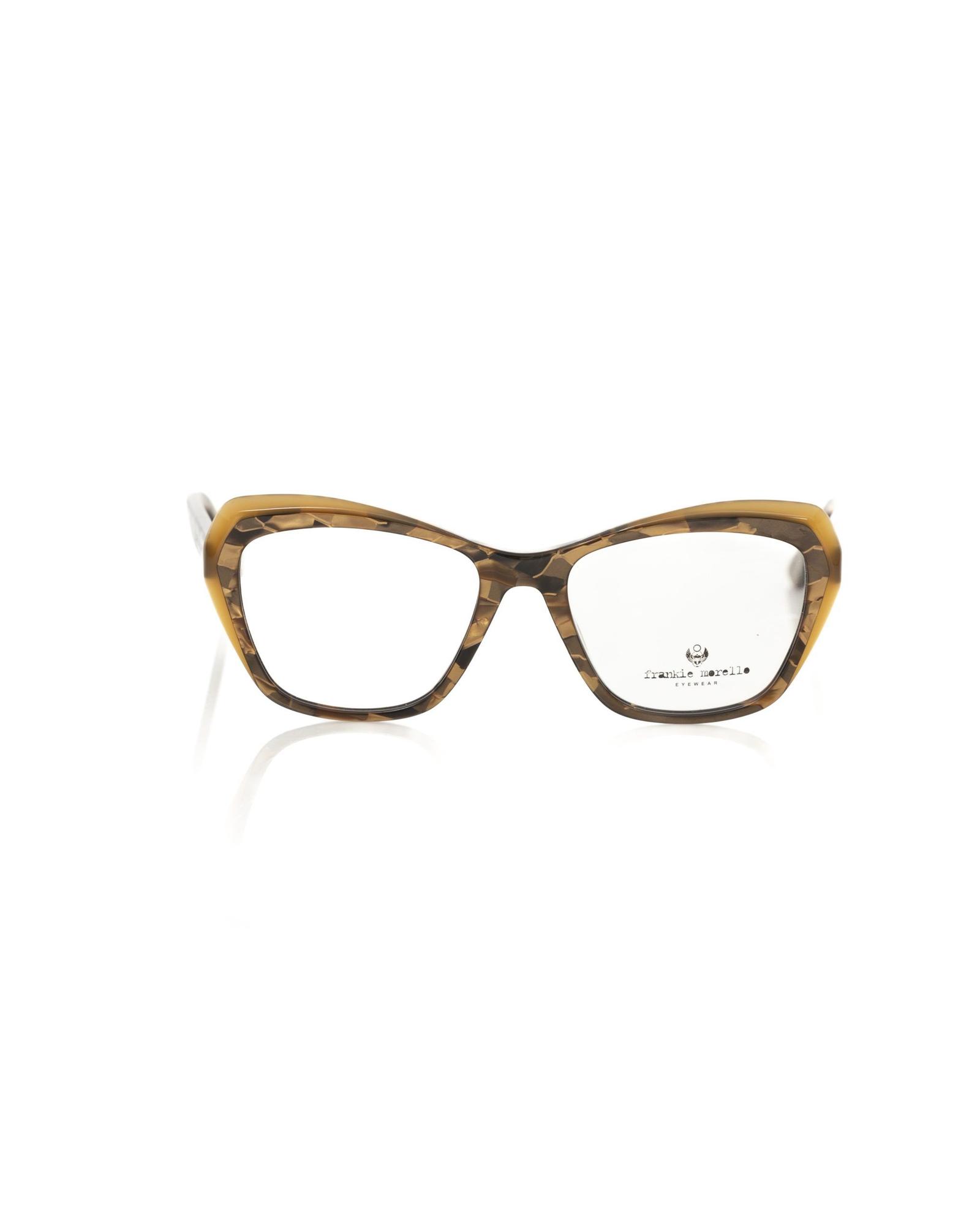 V539-FR-22106-202506162330-00 Frankie Morello Women's Elegant Cat Eye Glitter Eyeglasses - One Size - Image 1