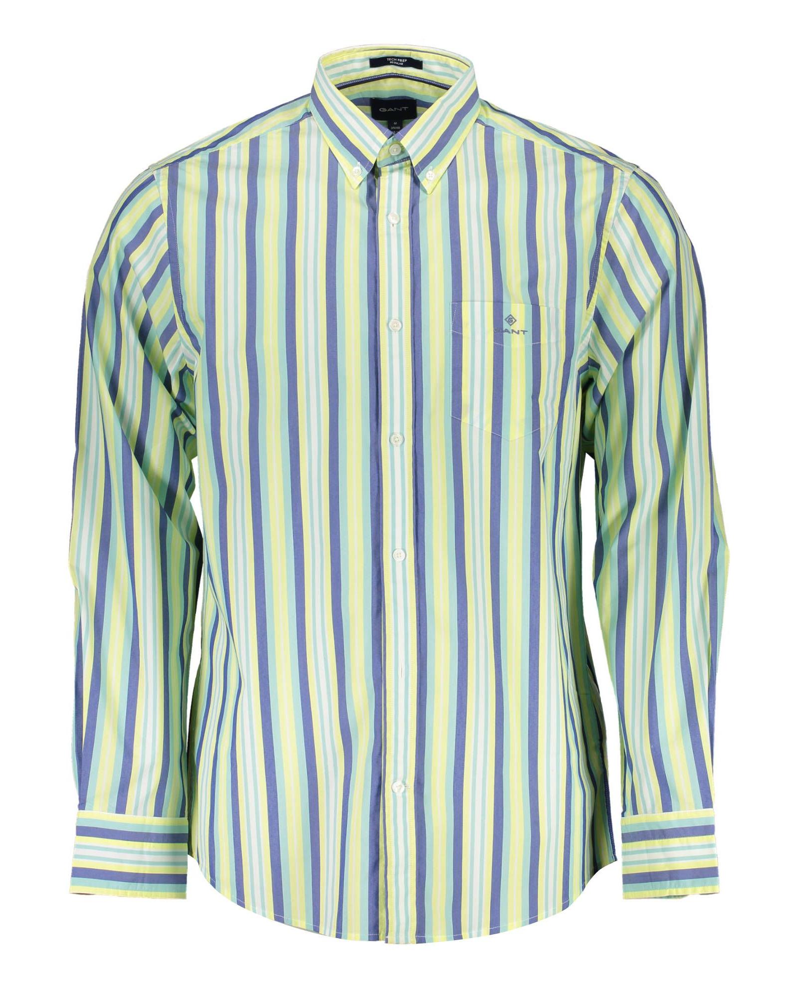 V539-GA-14147-M-202506170026-00 Gant Men's Yellow Cotton Shirt - M - Image 1