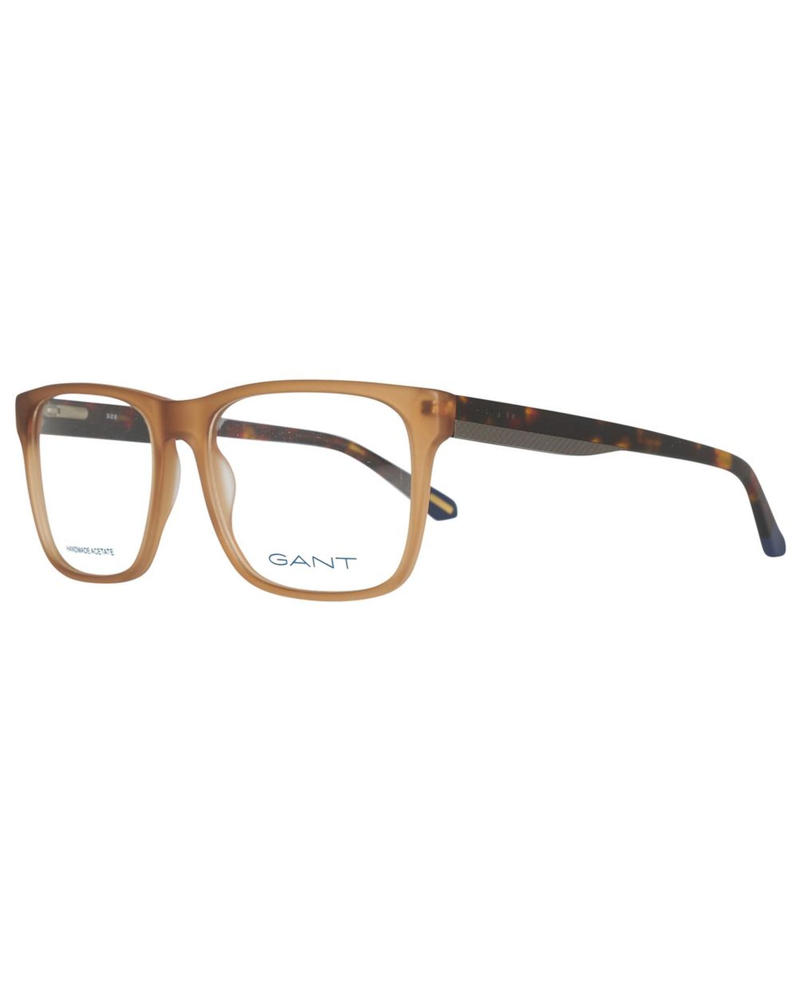 V539-GAGA312204654AC-202506170040-00 Gant Men's Brown Plastic Frames - One Size - Image 1