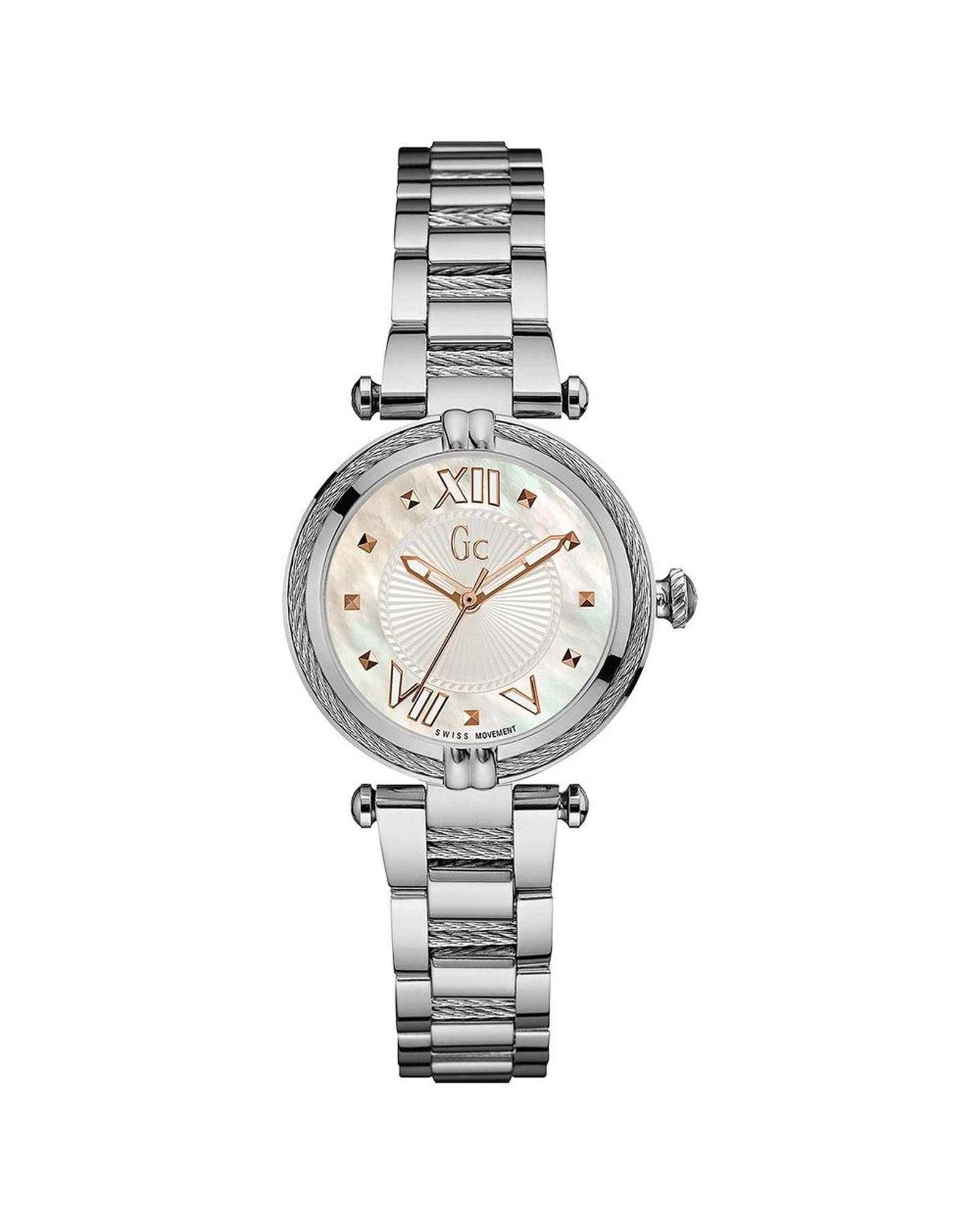 V539-GCY18001L1AC-202506170102-00 GC Women's Silver Stainless Steel Watch - One Size - Image 1
