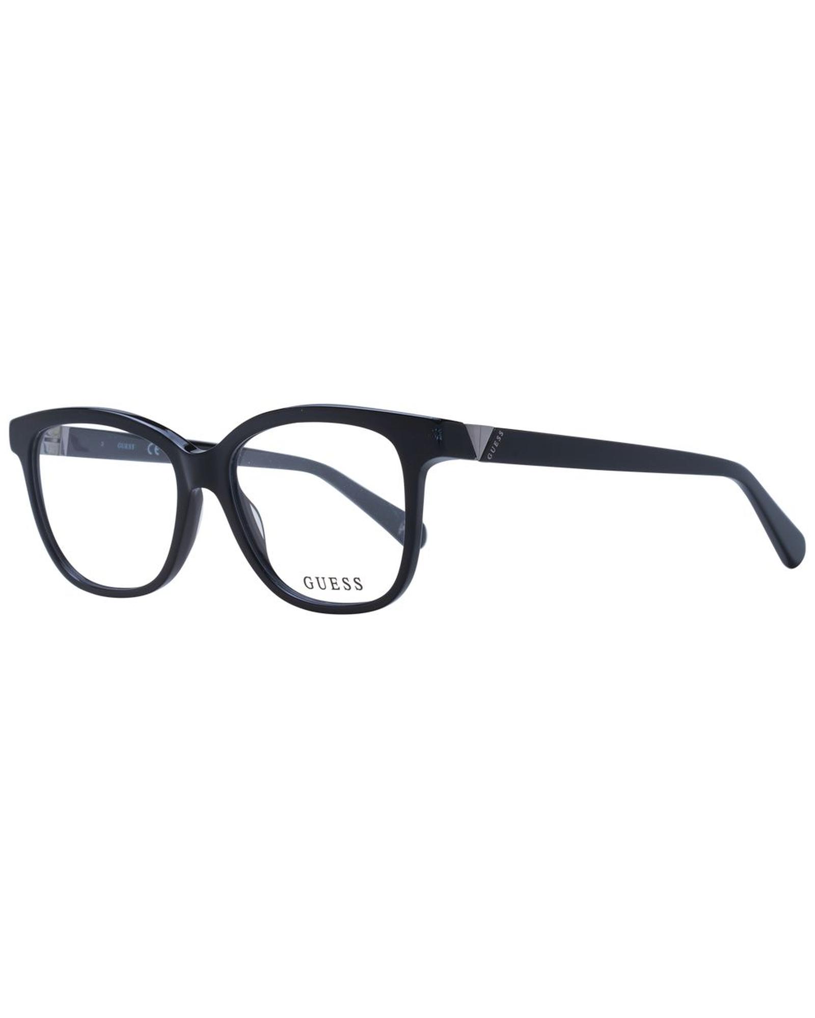V539-GU-1030420-202506170122-00 Guess Unisex's Black Unisex Optical Frames - One Size - Image 1