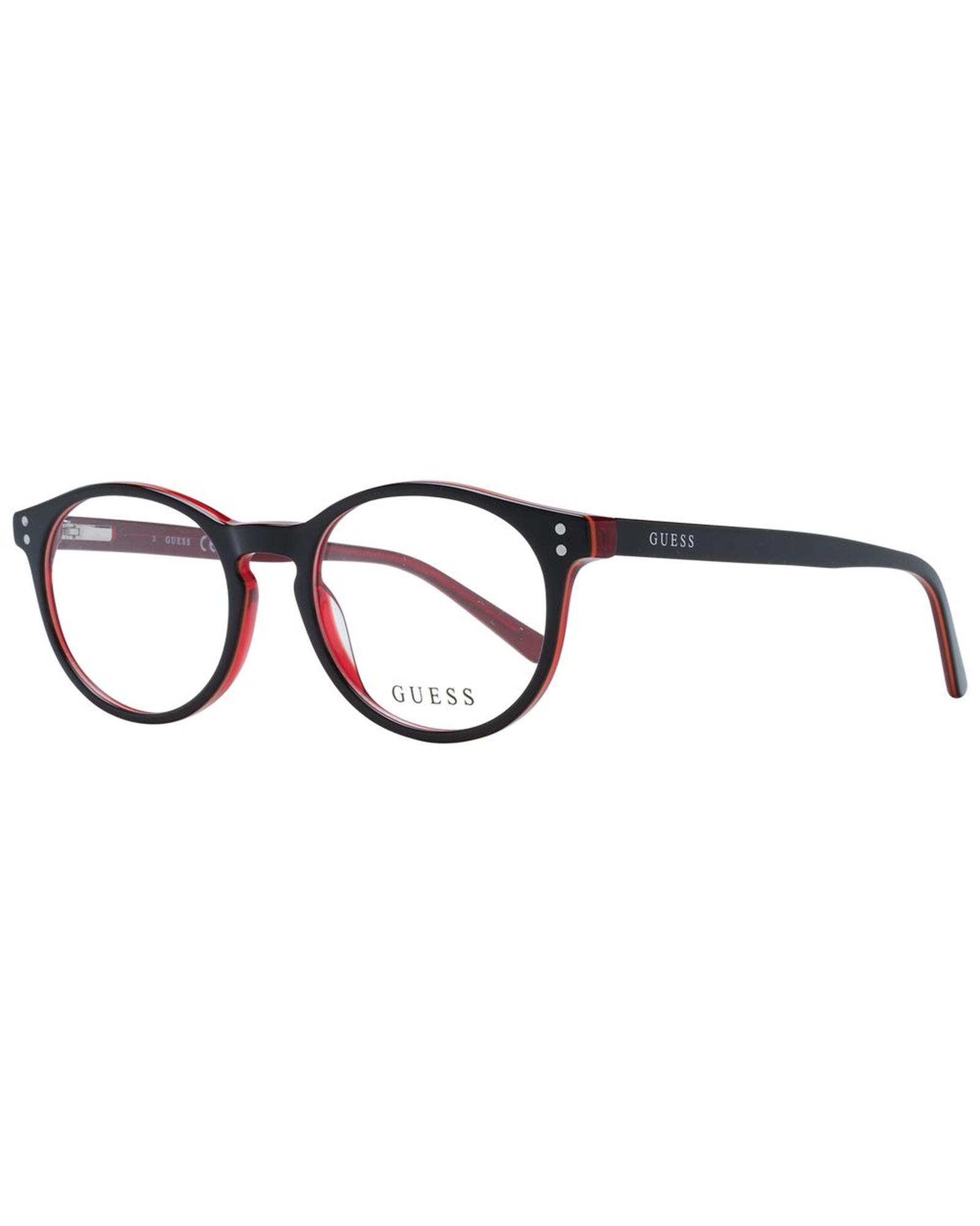 V539-GU-1051839-202506162242-00 Guess Unisex's Black Unisex Optical Frames - One Size - Image 1