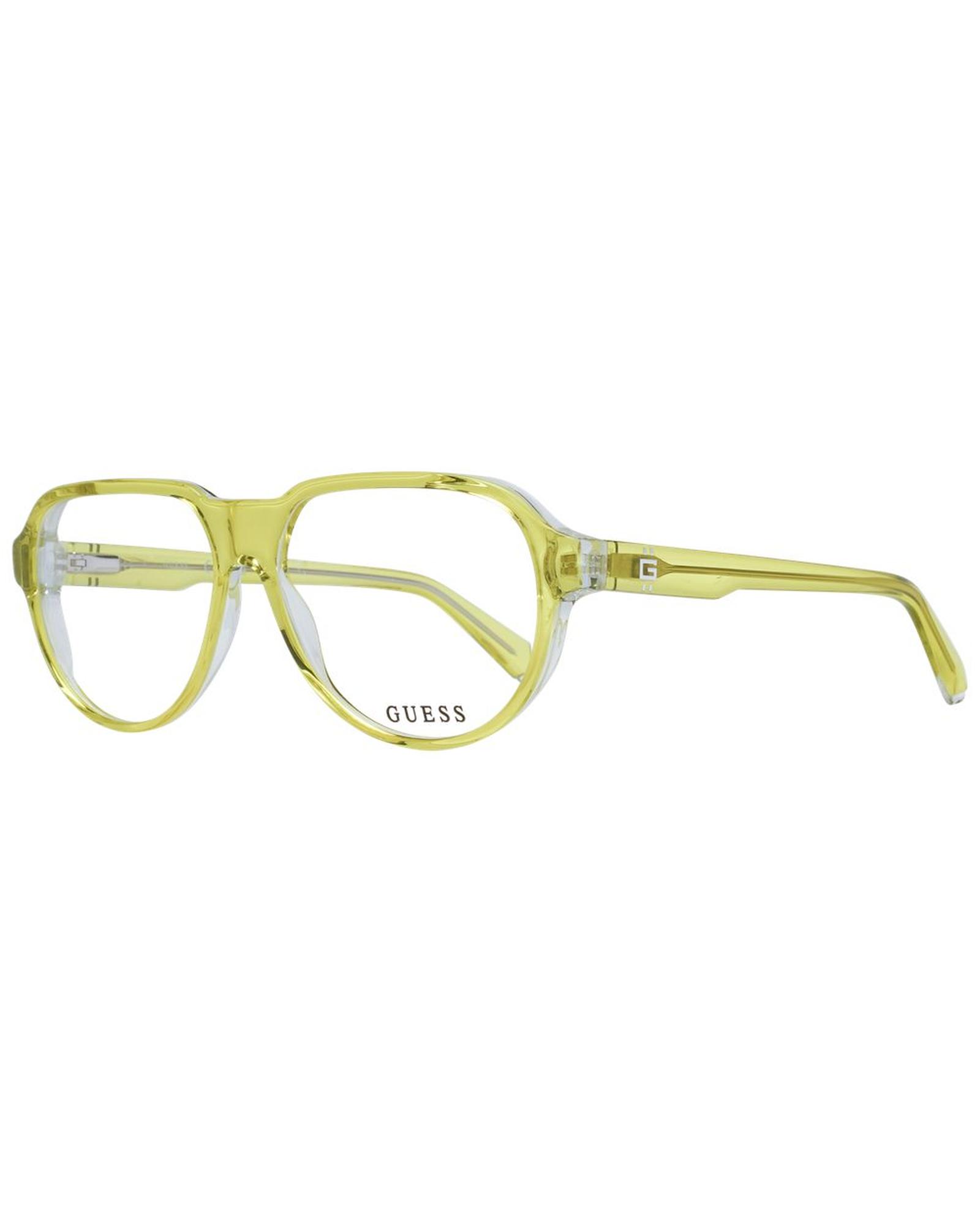 V539-GU-1053562-202506162245-00 Guess Men's Yellow Sunglasses - One Size - Image 1