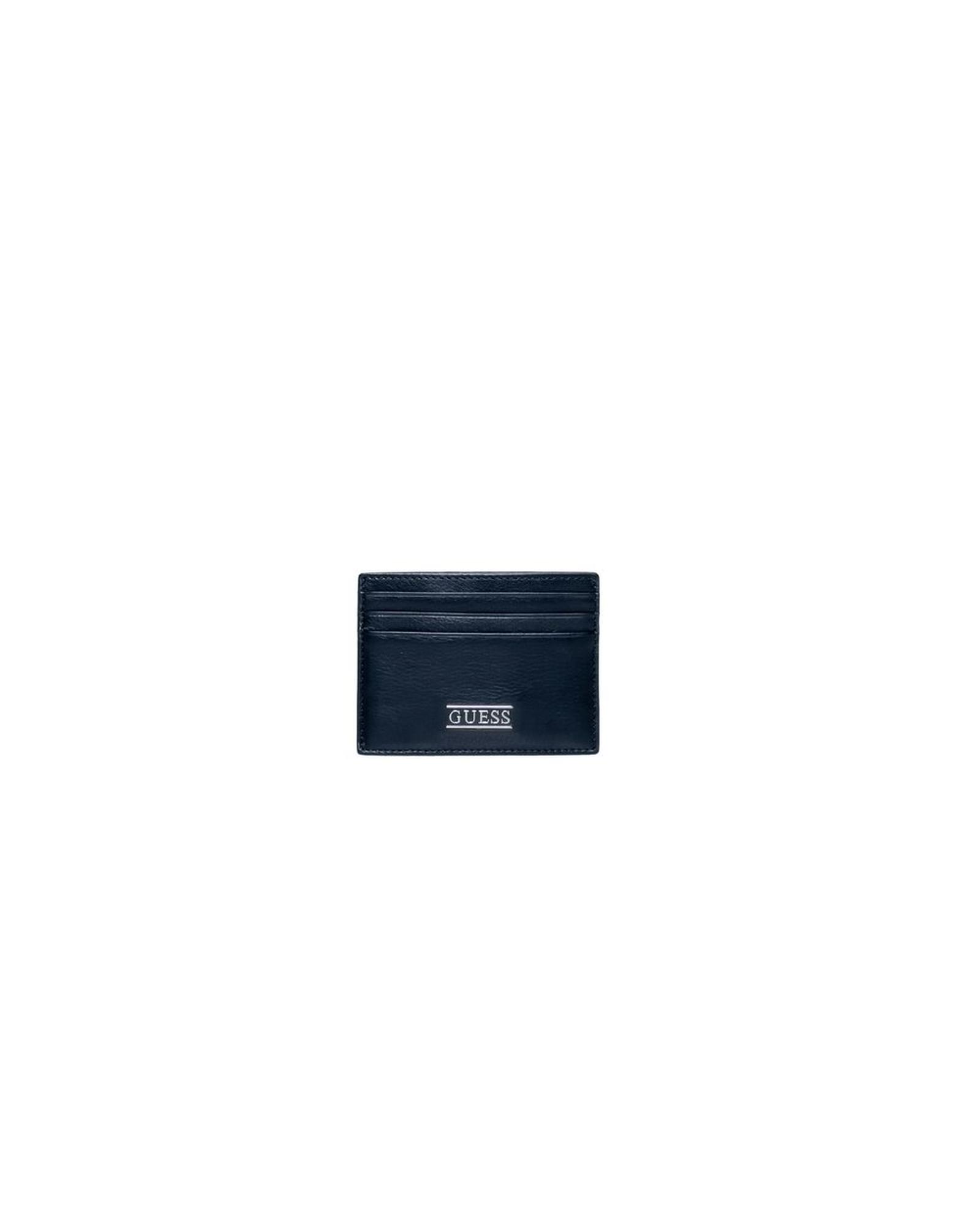 V539-GU-14482400009-202506162320-00 Guess Men's Black Leather Wallet - One Size - Image 1