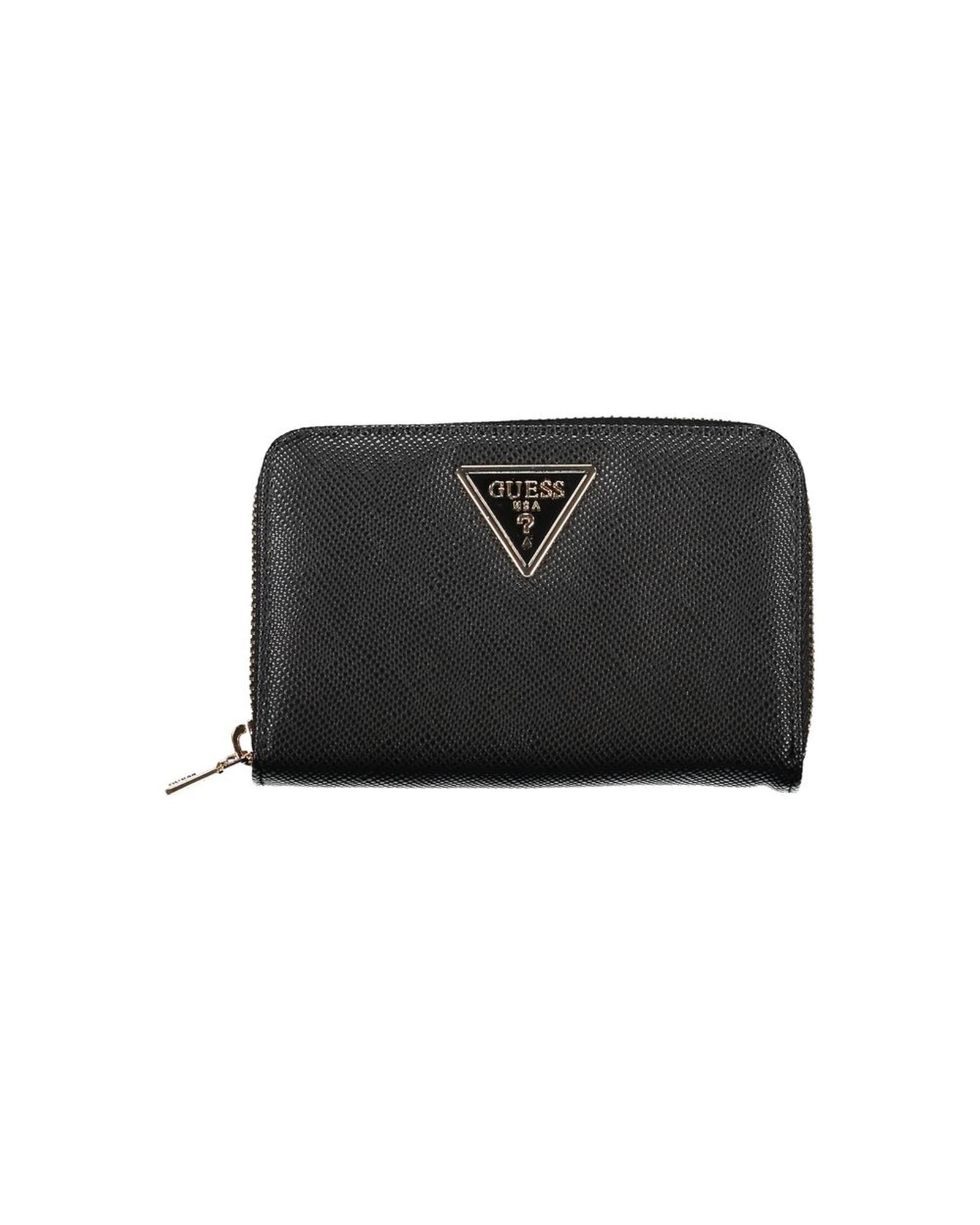 V539-GU-22788-202506162331-00 Guess Jeans Women's Black Polyethylene Wallet - One Size - Image 1