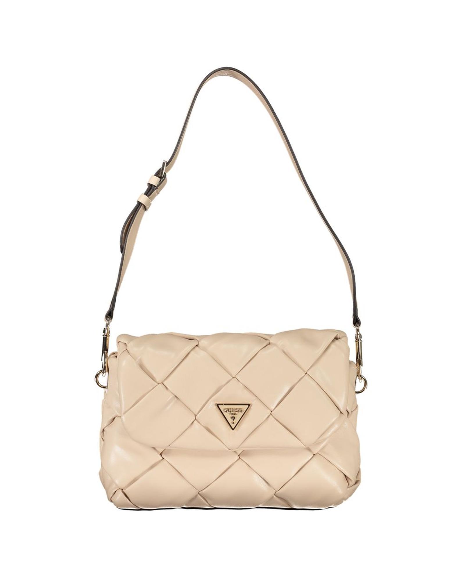 V539-GU-23425-202506162332-00 Guess Jeans Women's Pink Polyethylene Handbag - One Size - Image 1